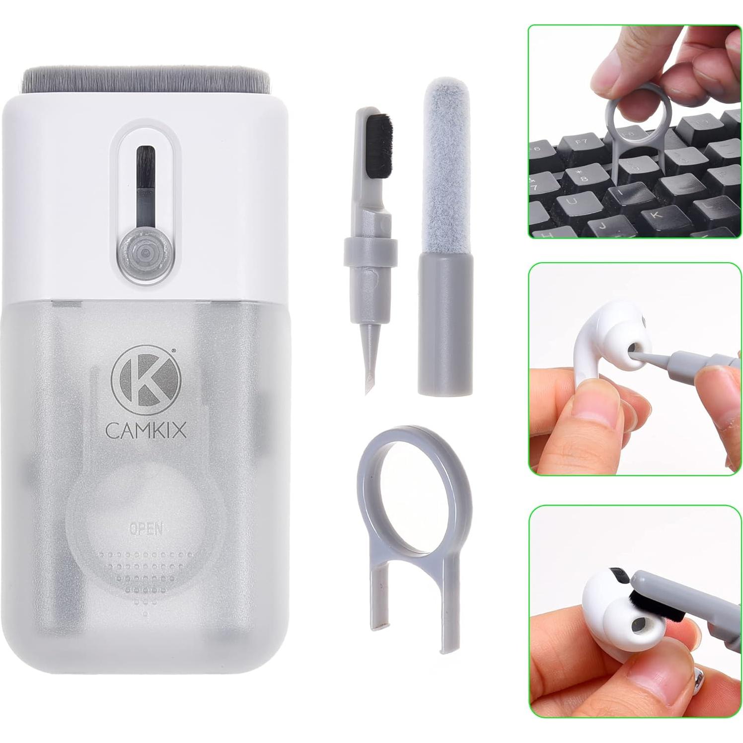 Kit de Limpieza Electrónica 6 en 1 Camkix - Teclados, Smartphones