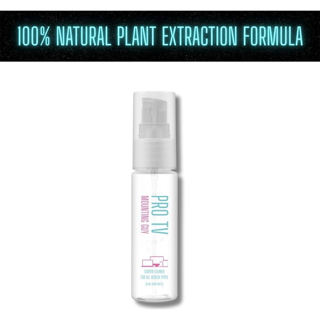 Limpiador de Pantallas PRO TV MOUNTING GUY 30ml con Paño