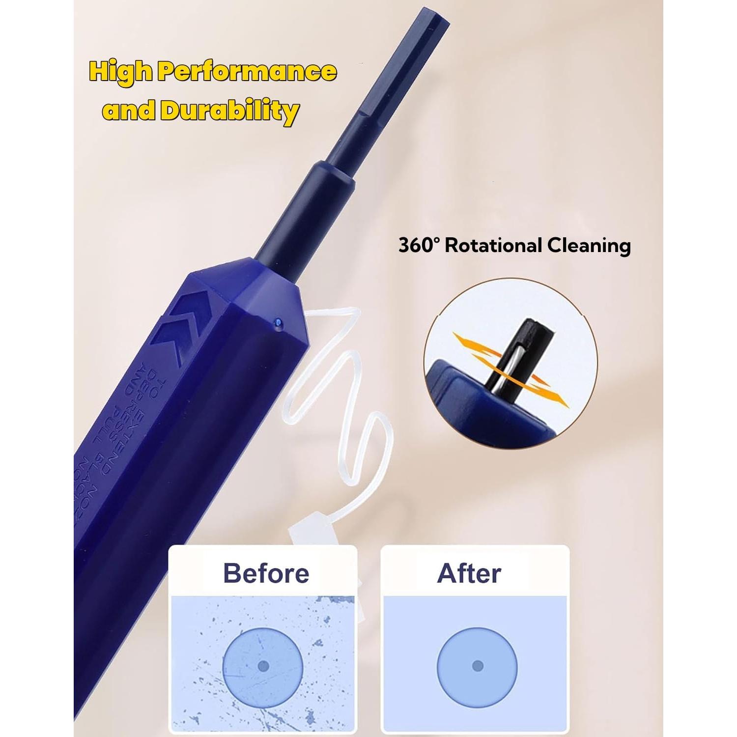 Limpiador de fibra óptica Zenithra 5PCS 1.25mm LC/MU