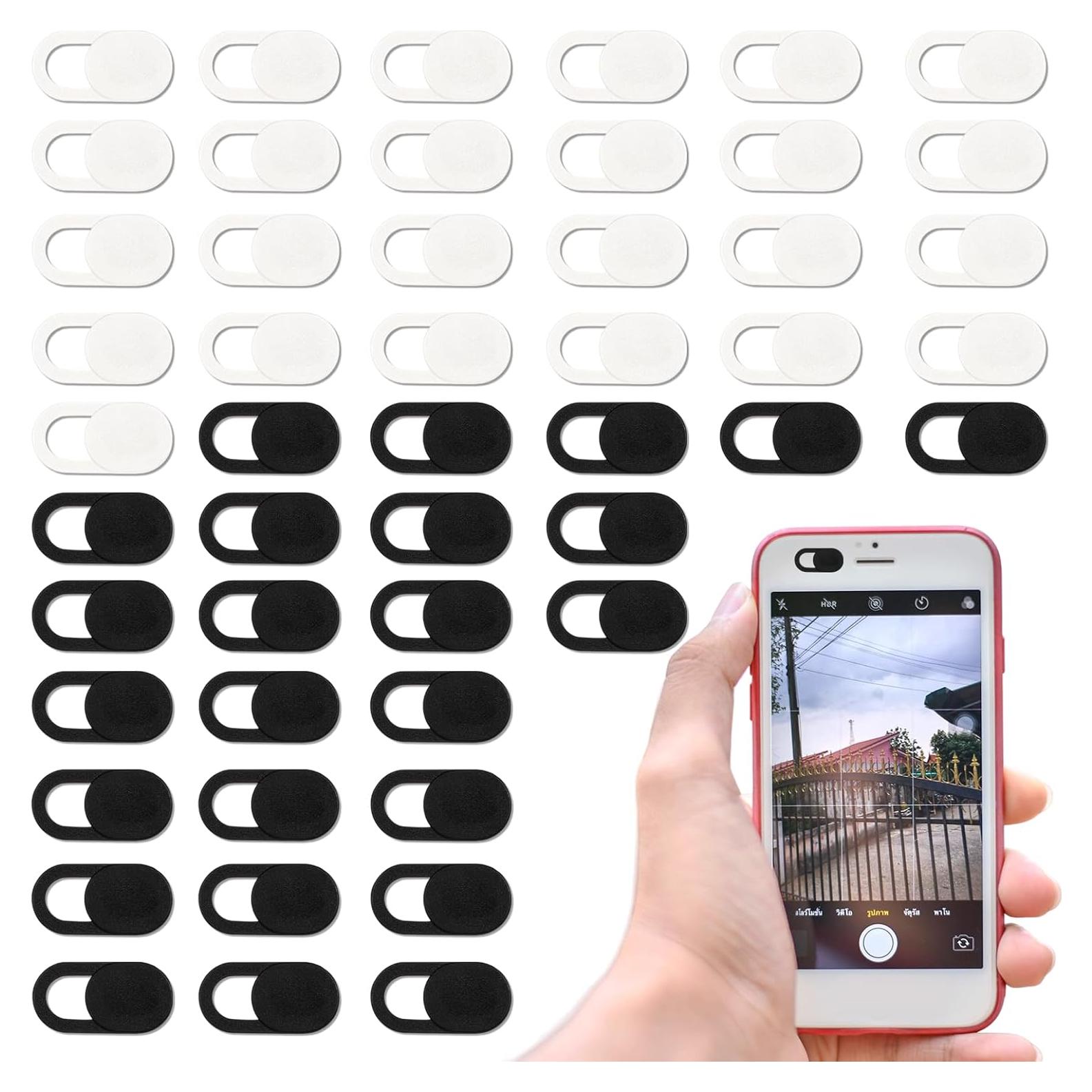 50 Pcs Cubierta de Webcam Universal JJUNW - Protección Privacidad