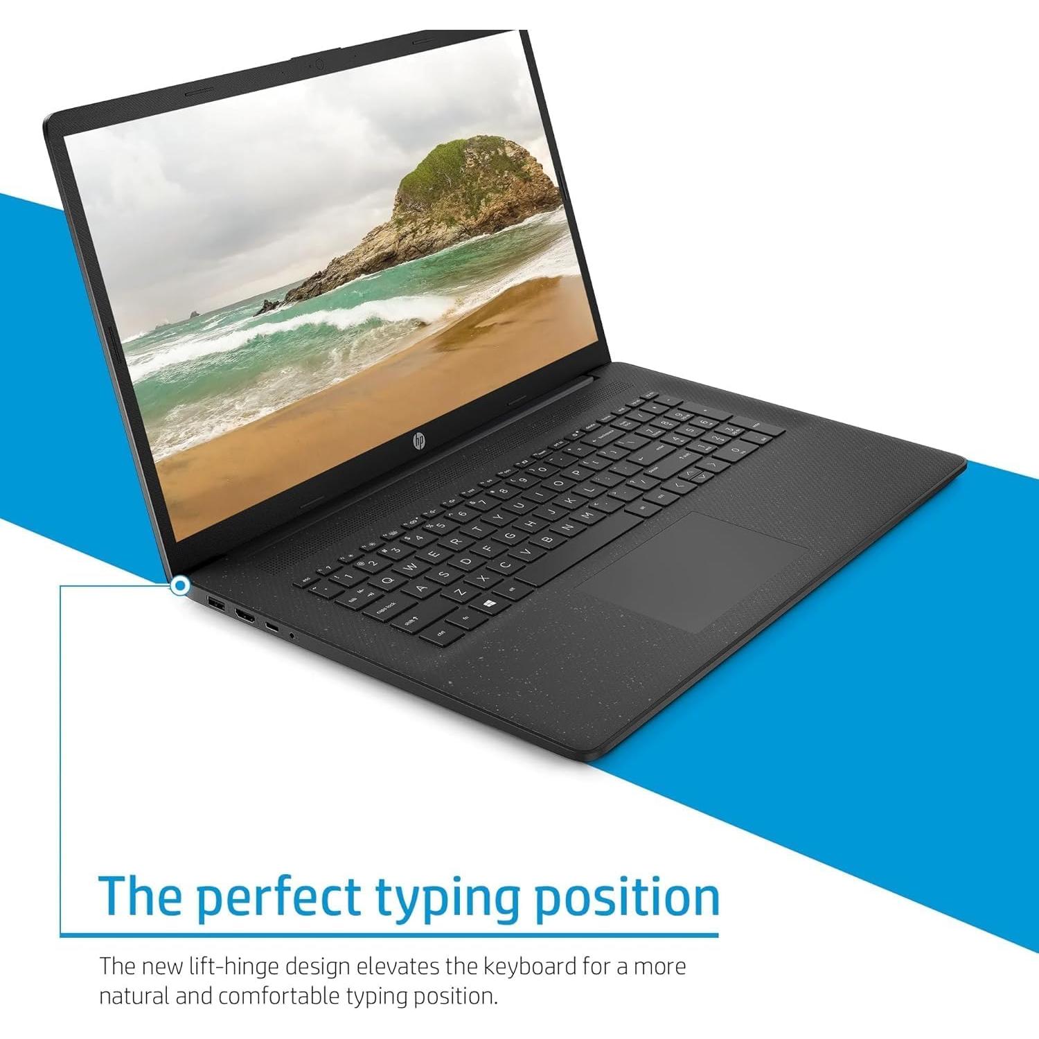 Laptop HP 17.3" FHD, Intel Core i7, 32GB RAM, 1TB SSD, Negro