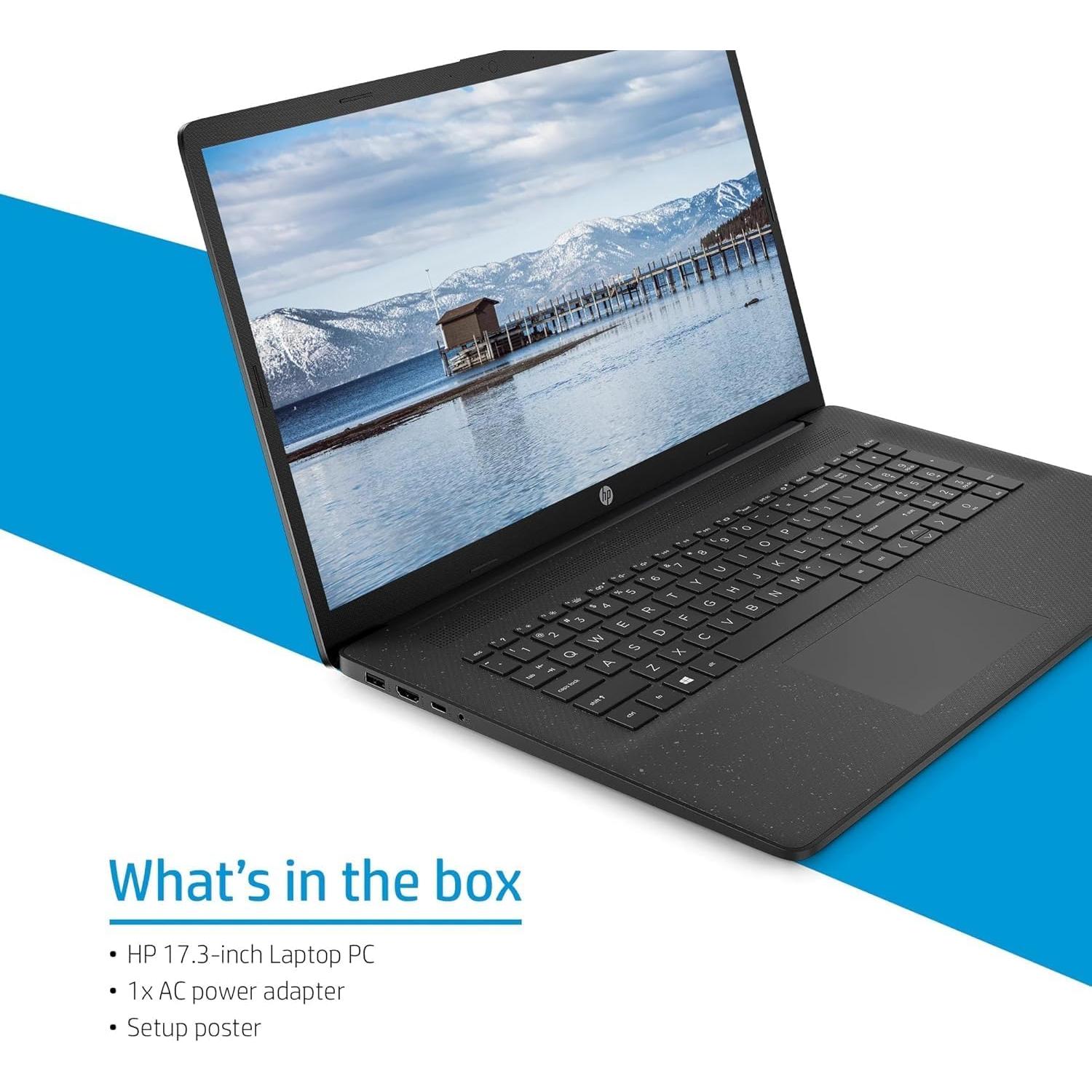 Laptop HP 17.3" FHD, Intel Core i7, 32GB RAM, 1TB SSD, Negro