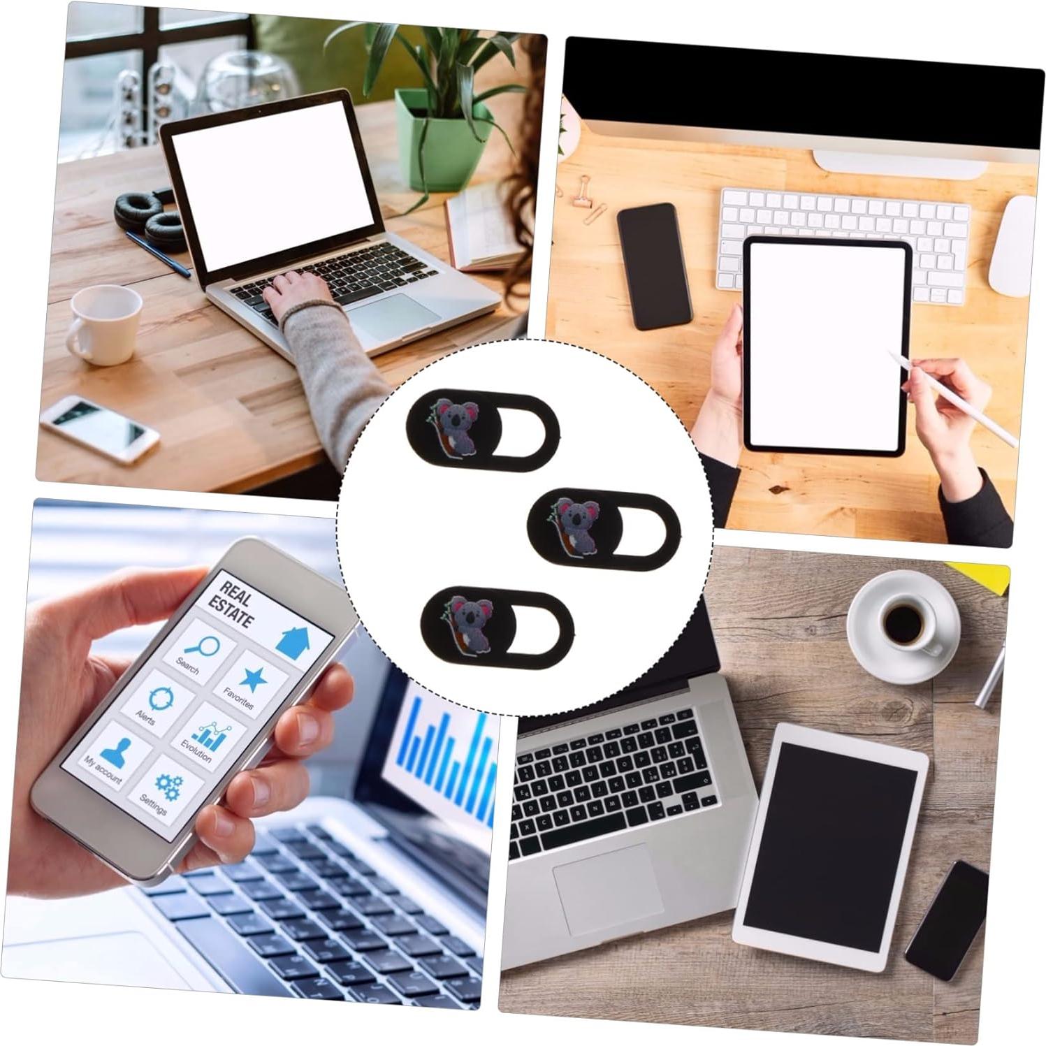 Cubierta Deslizante de Webcam DOITOOL Koala 3 Pcs Privacidad