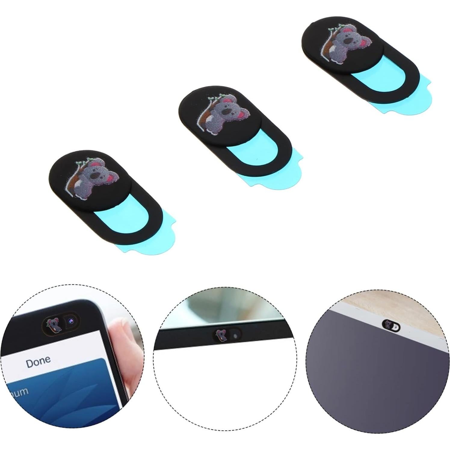 Cubierta Deslizante de Webcam DOITOOL Koala 3 Pcs Privacidad