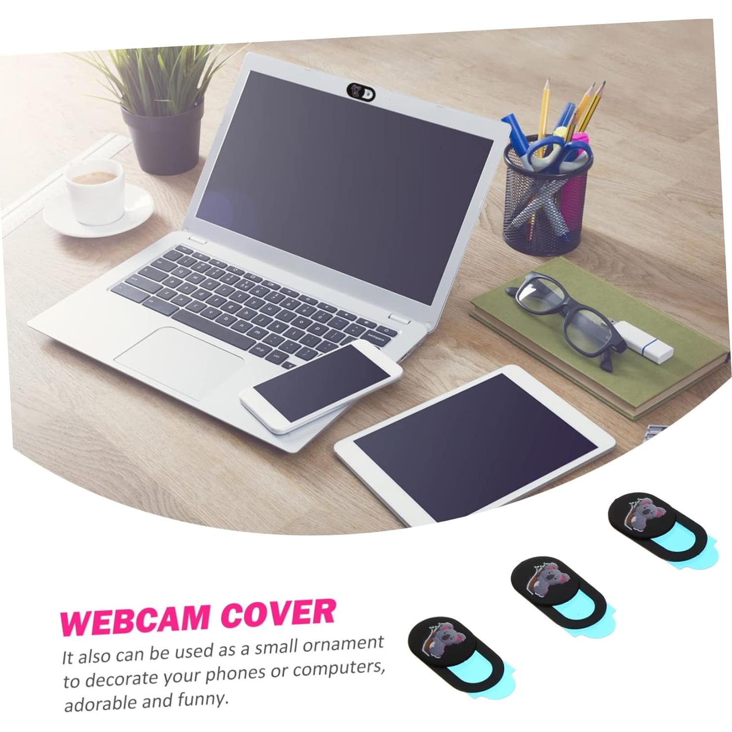 Cubierta Deslizante de Webcam DOITOOL Koala 3 Pcs Privacidad