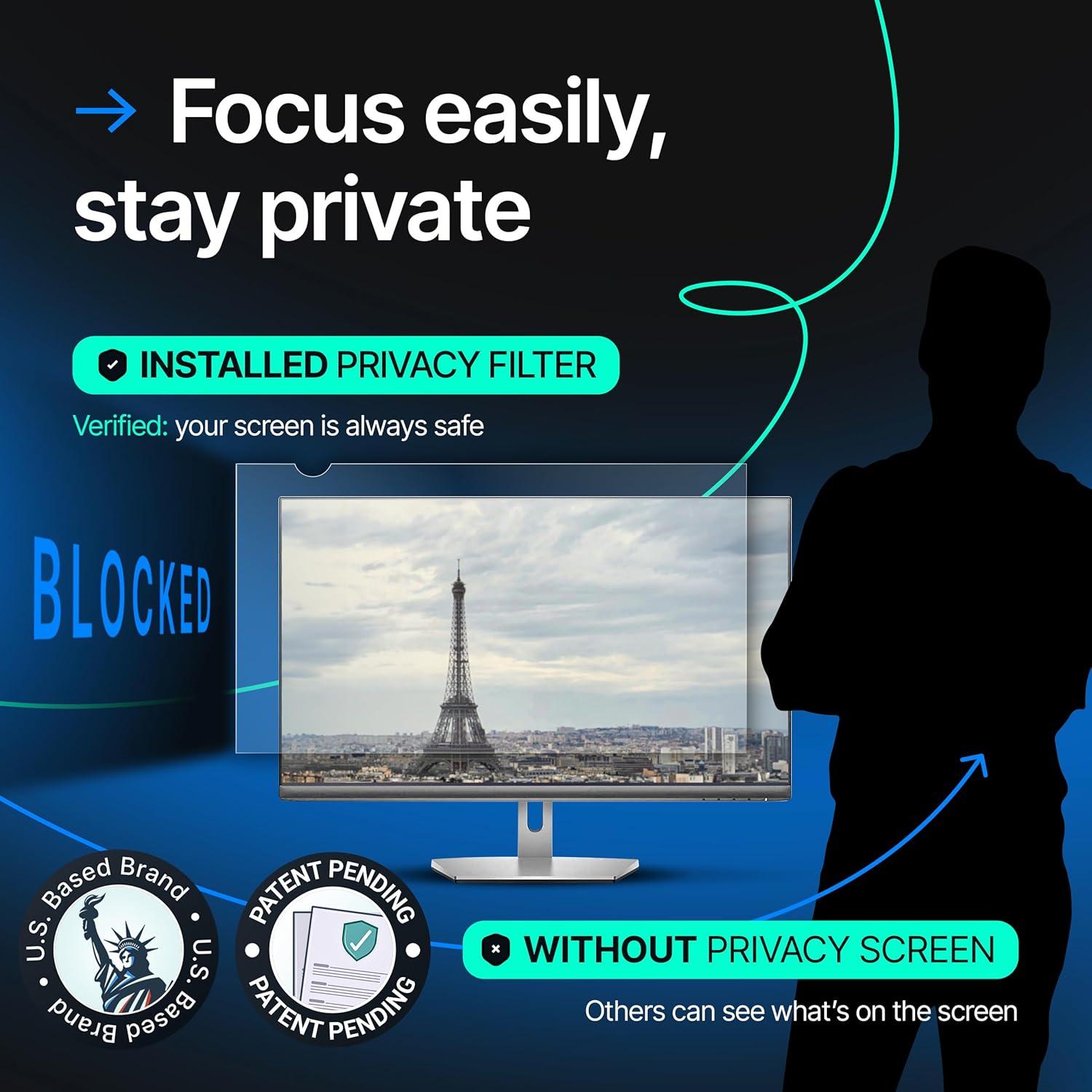 Filtro de Pantalla de Privacidad VINTEZ 32" Antirreflejo