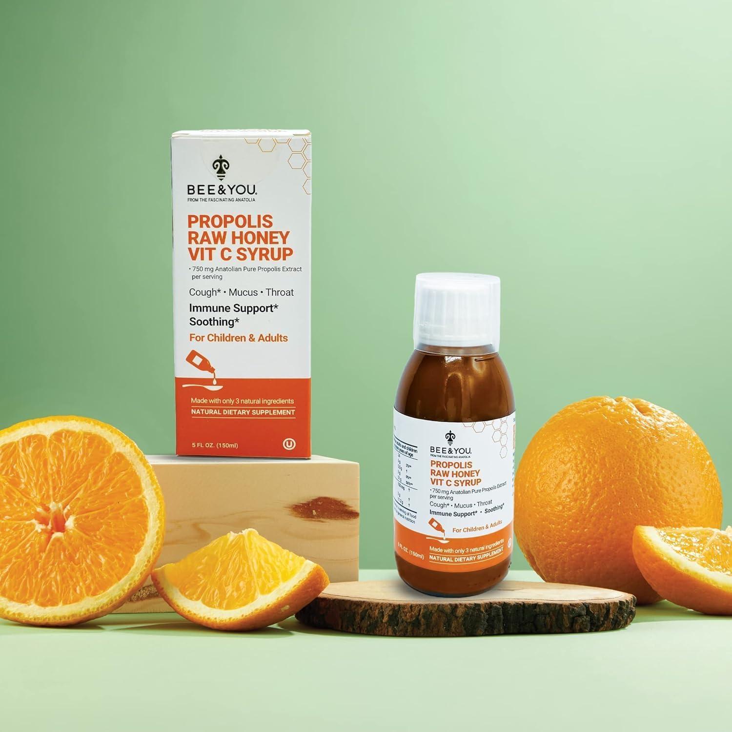 Jarabe para la Tos BEE and You con Propóleos y Vitamina C 148 ml