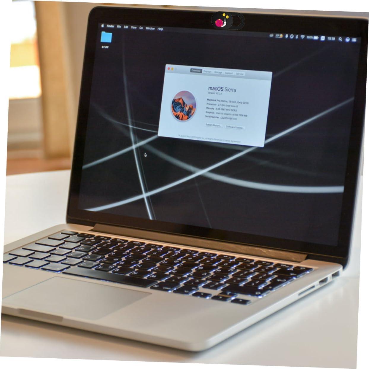 Cubierta de Webcam POPETPOP 3 Piezas Ultra Fina para Laptop