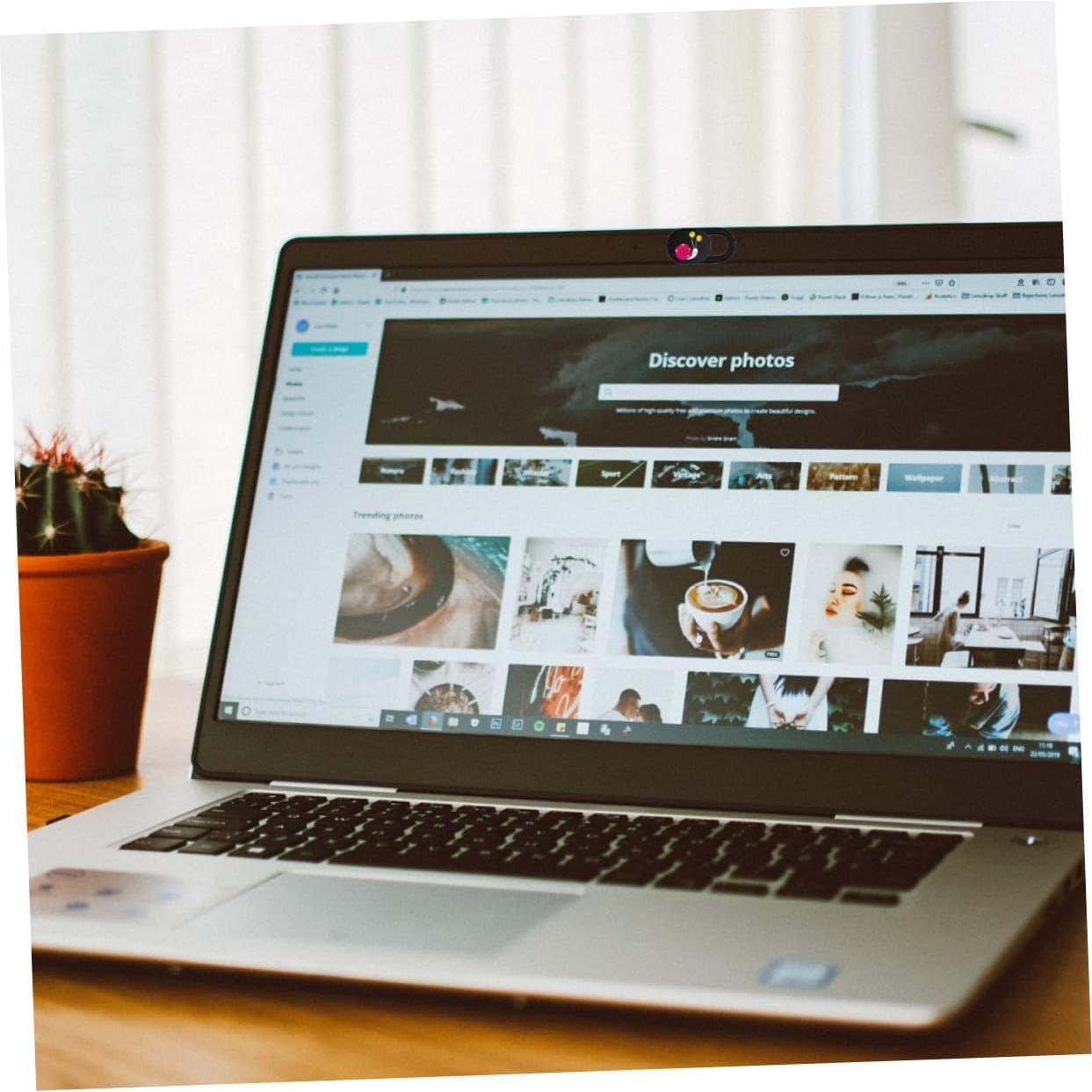 Cubierta de Webcam POPETPOP 3 Piezas Ultra Fina para Laptop