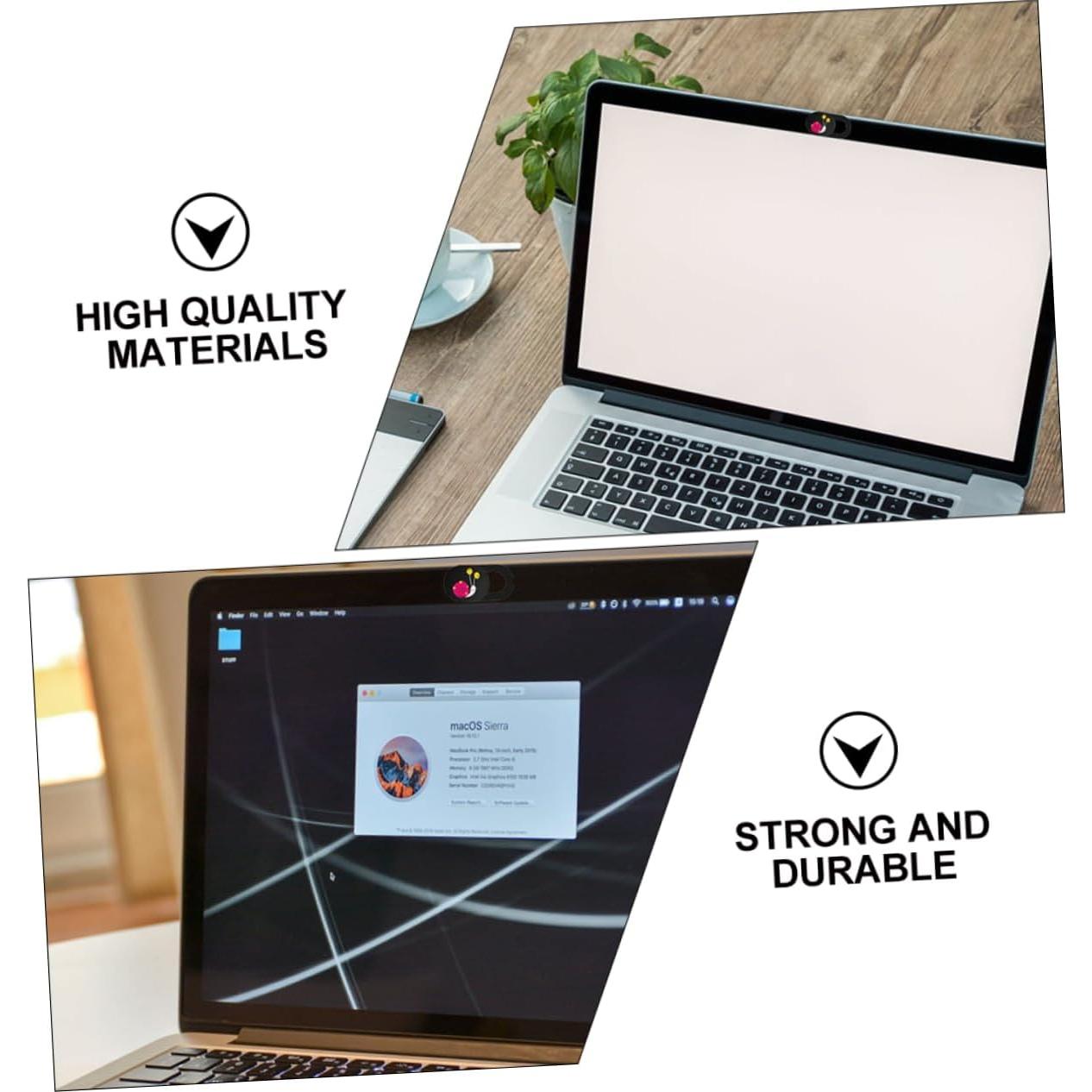 Cubierta de Webcam POPETPOP 3 Piezas Ultra Fina para Laptop