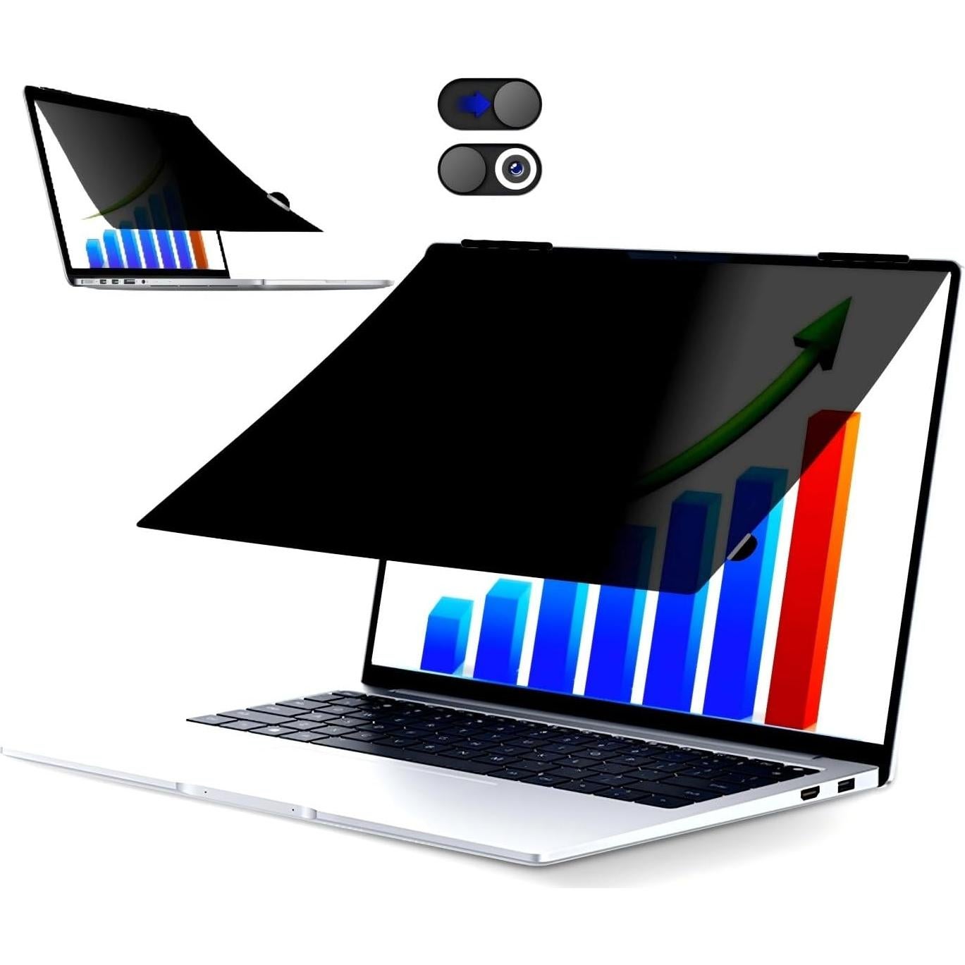 Filtro de Pantalla Privada JiSiTeCai 13.3" para MacBook Pro/Air