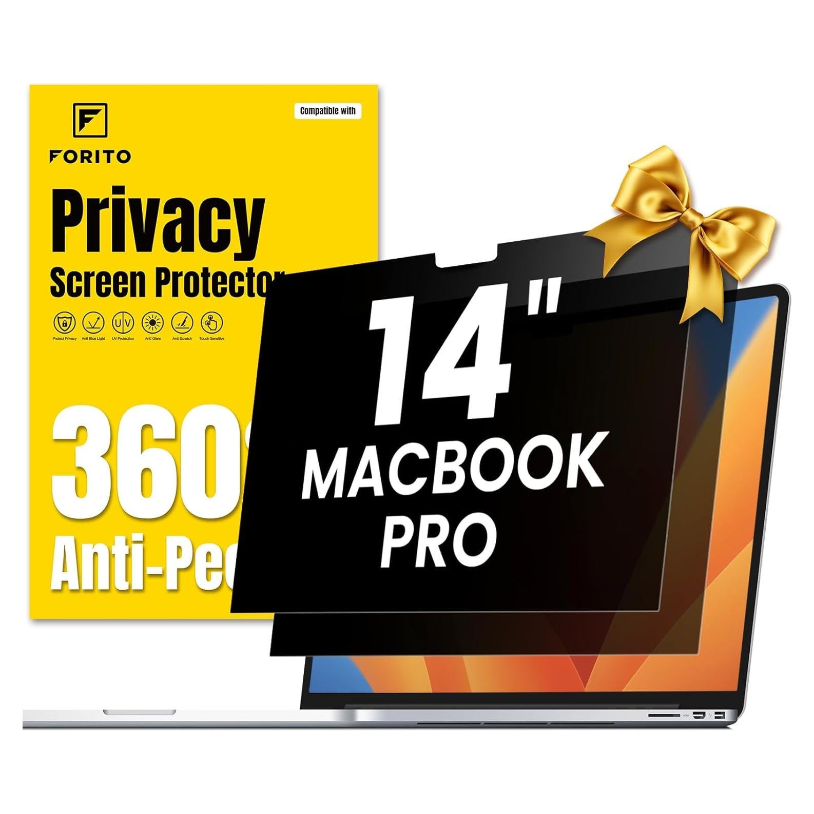 F FORITO Pantalla de Privacidad 360° para MacBook Pro 14"