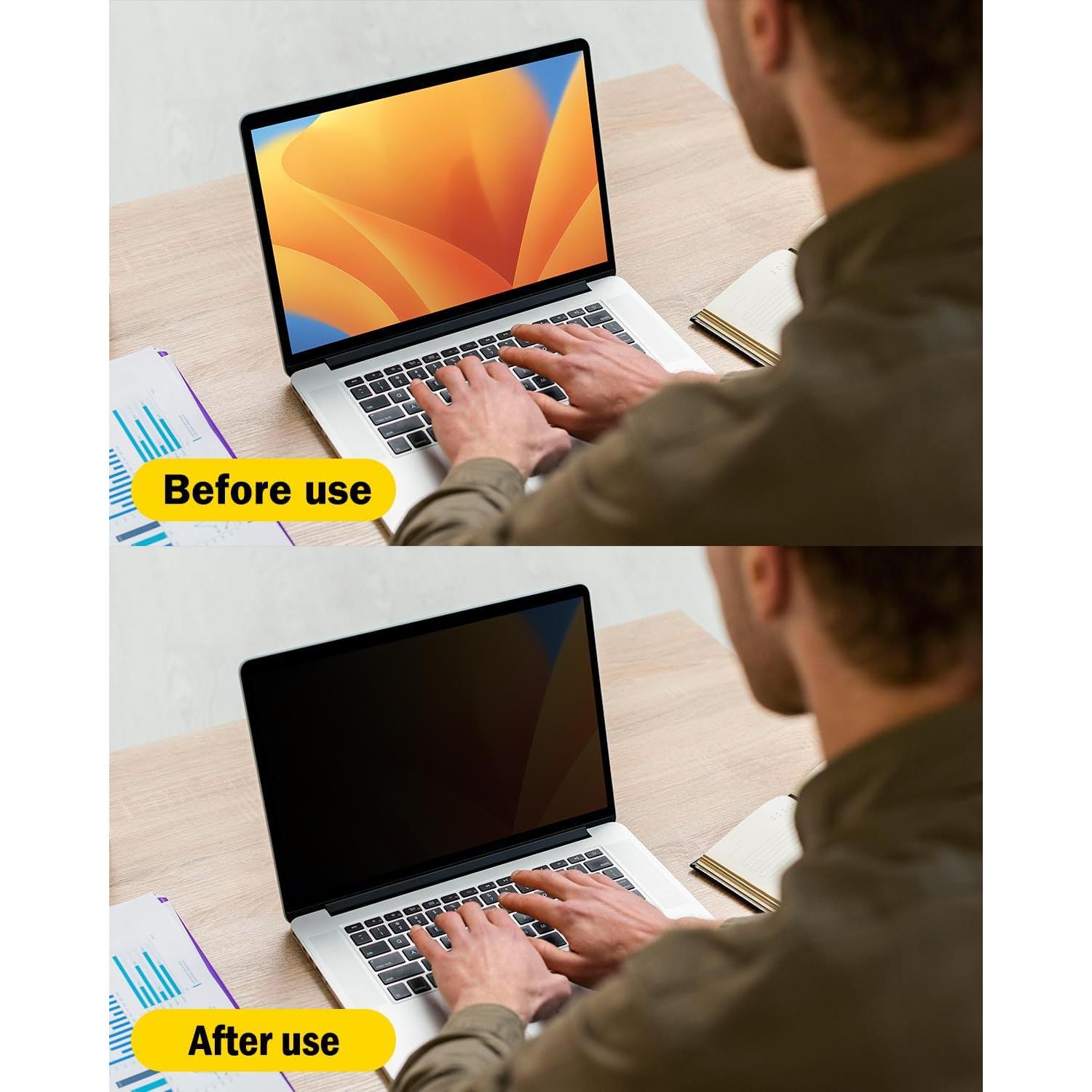 F FORITO Pantalla de Privacidad 360° para MacBook Pro 14"