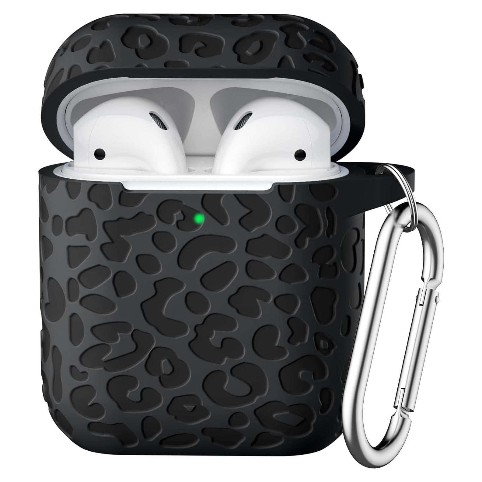 Funda de Silicona Leopardo DGege para AirPods 1ra/2da Generación