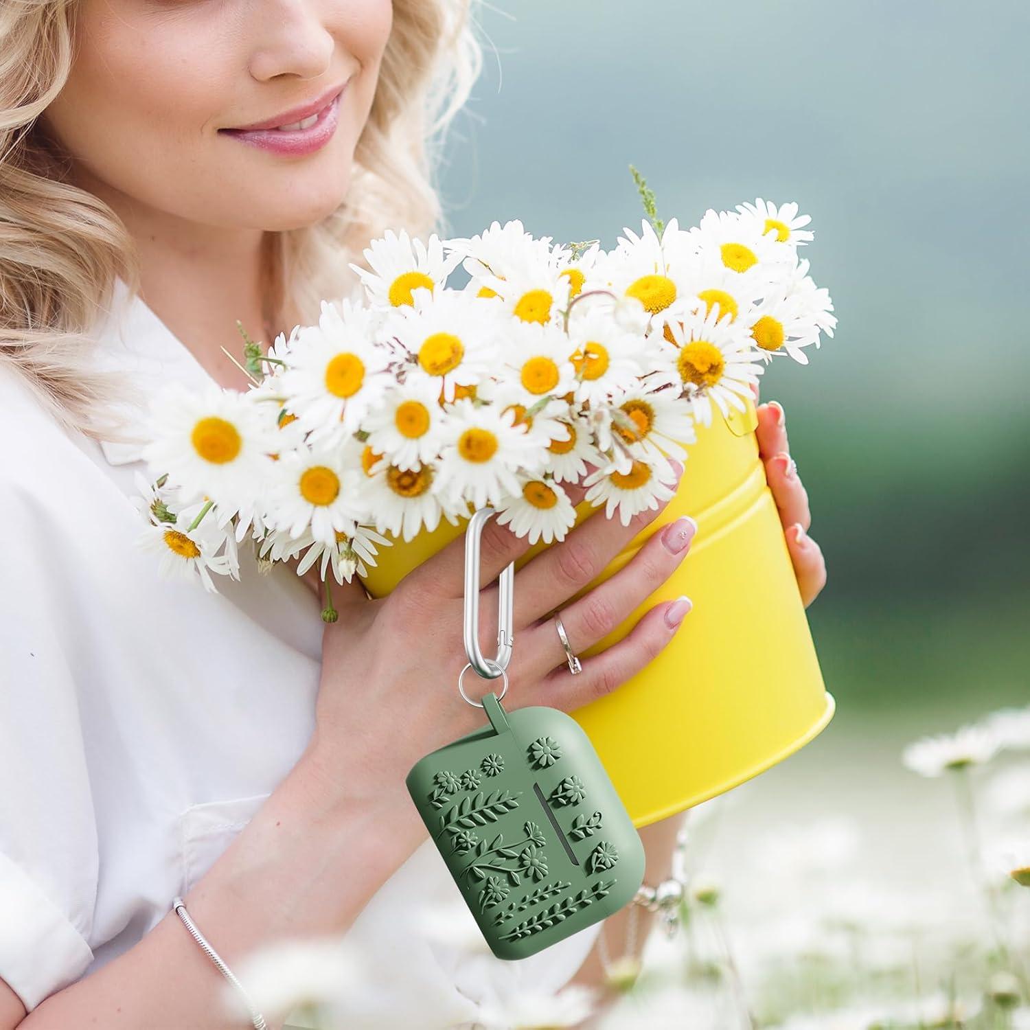 Funda AIRSPO Verde para AirPods Pro 2da Generación con Kit de Limpieza
