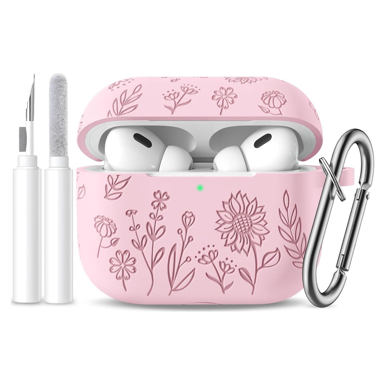 Funda Protectora Hamile para AirPods Pro 2da/1ra Gen Rosa