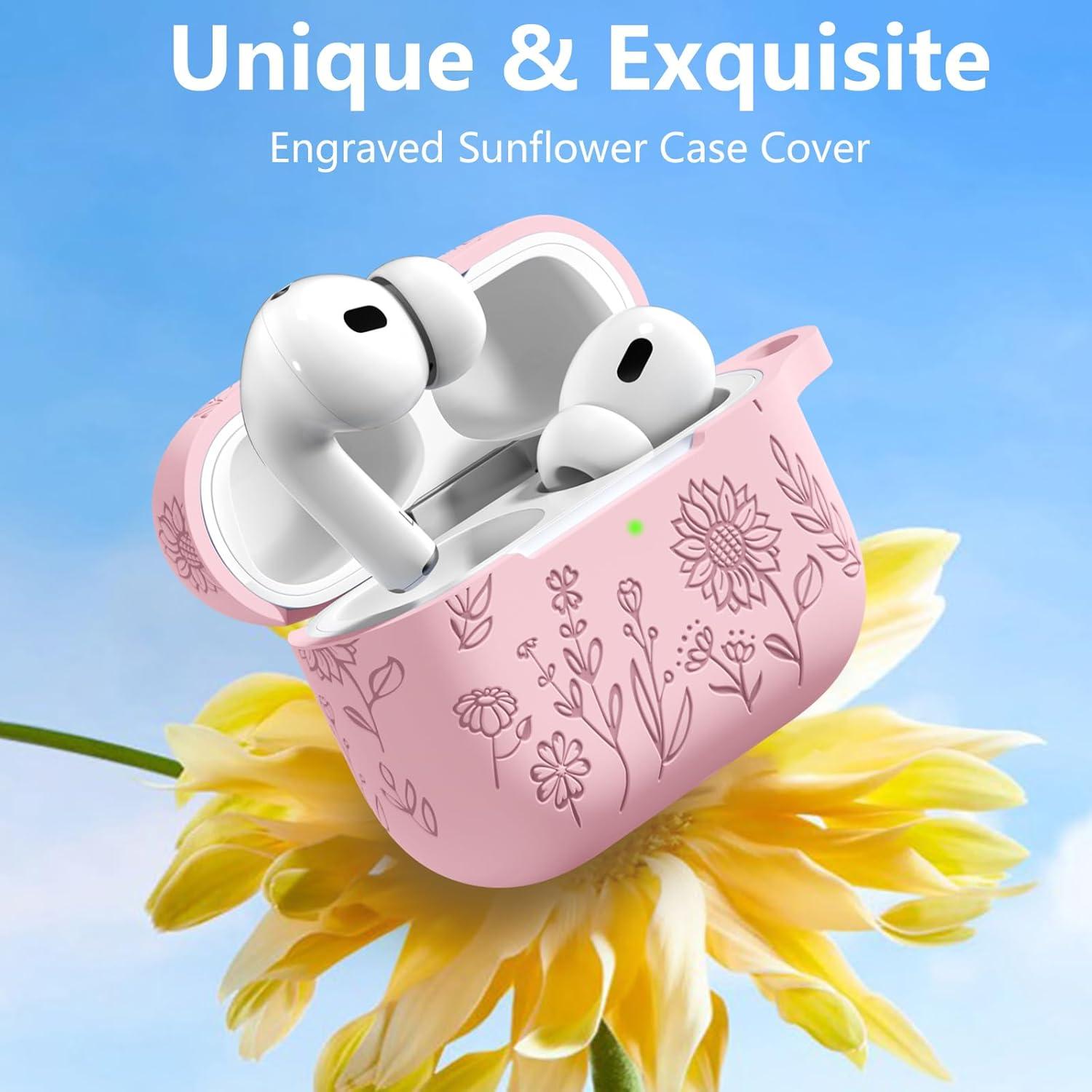 Funda Protectora Hamile para AirPods Pro 2da/1ra Gen Rosa