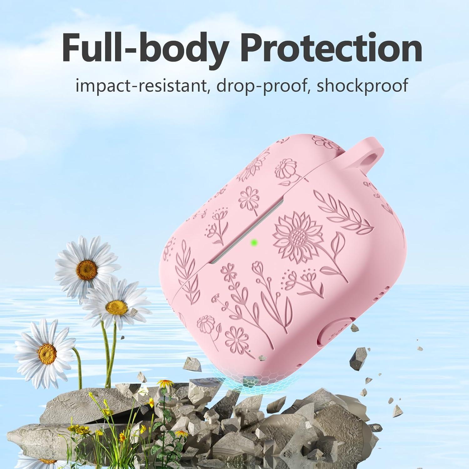 Funda Protectora Hamile para AirPods Pro 2da/1ra Gen Rosa