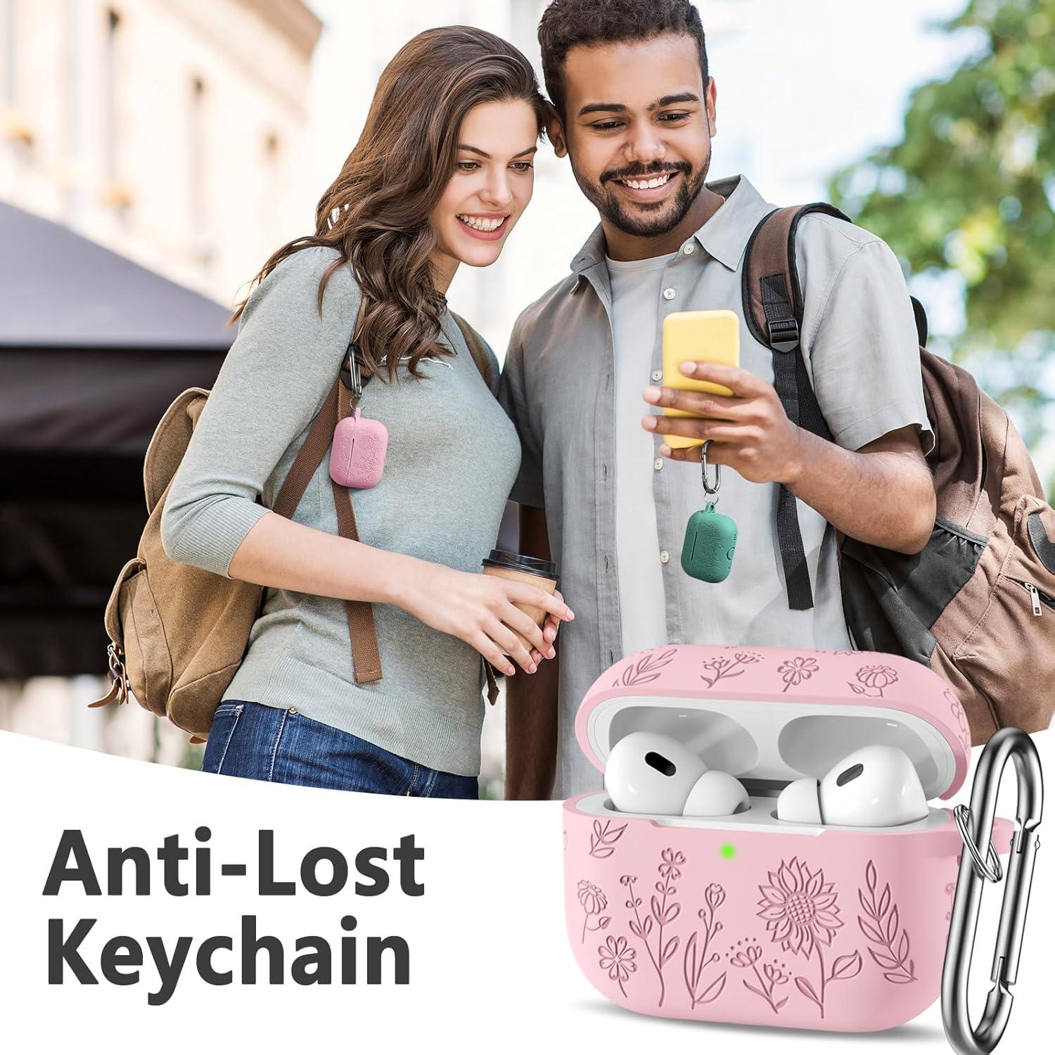 Funda Protectora Hamile para AirPods Pro 2da/1ra Gen Rosa