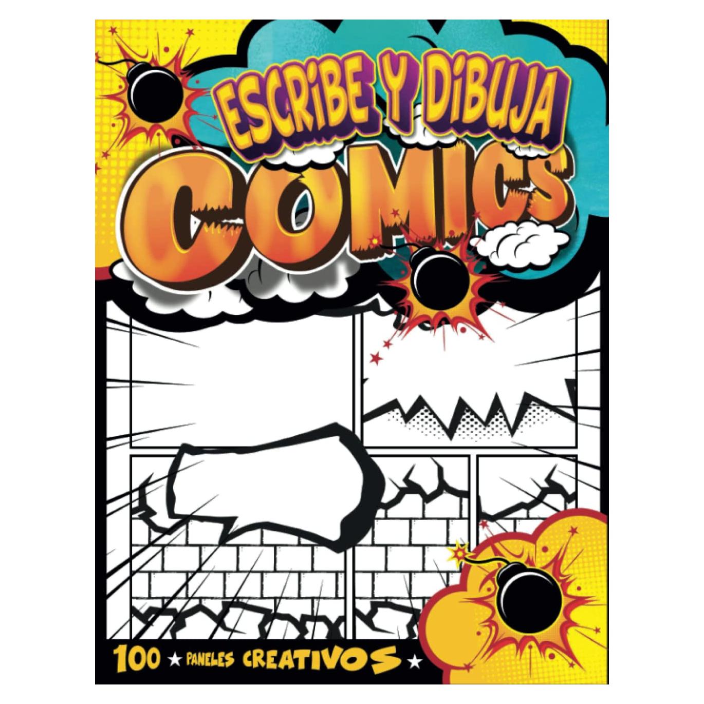 Libro de Actividades para Niños 3 Años - Cómics Creativos