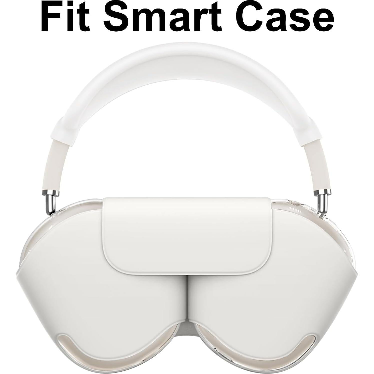 Funda 4 en 1 para AirPods Max MINDRESY Transparente TPU