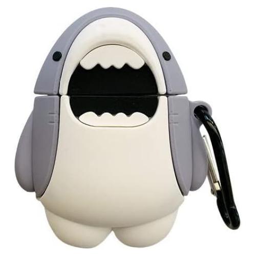 Funda de Silicona para AirPods Tiburón - Protección Alta