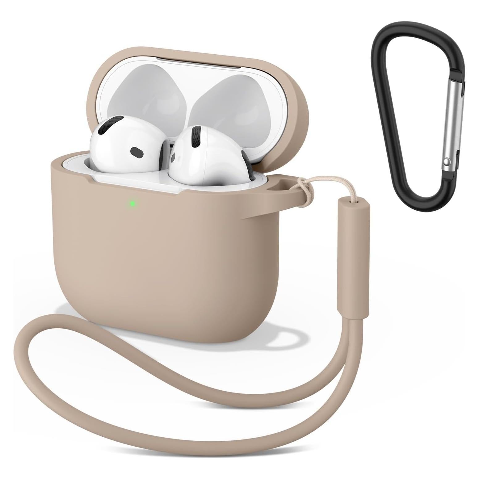 Funda de Silicona Meliya para AirPods 4 - Protección Completa