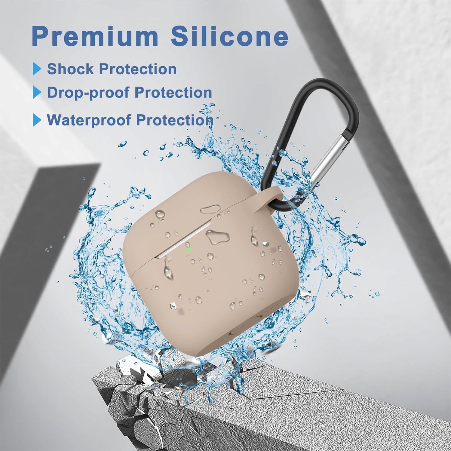 Funda de Silicona Meliya para AirPods 4 - Protección Completa