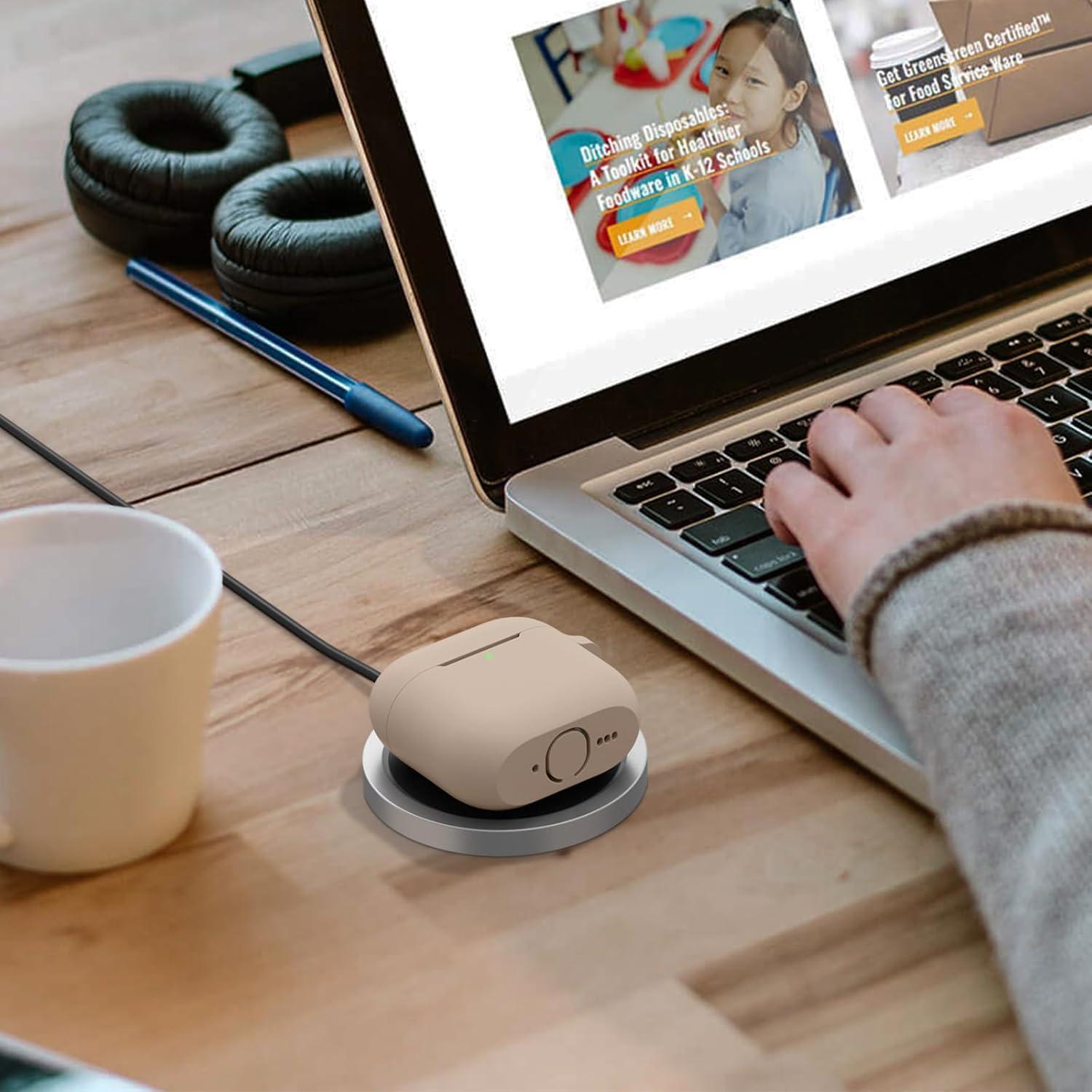 Funda de Silicona Meliya para AirPods 4 - Protección Completa