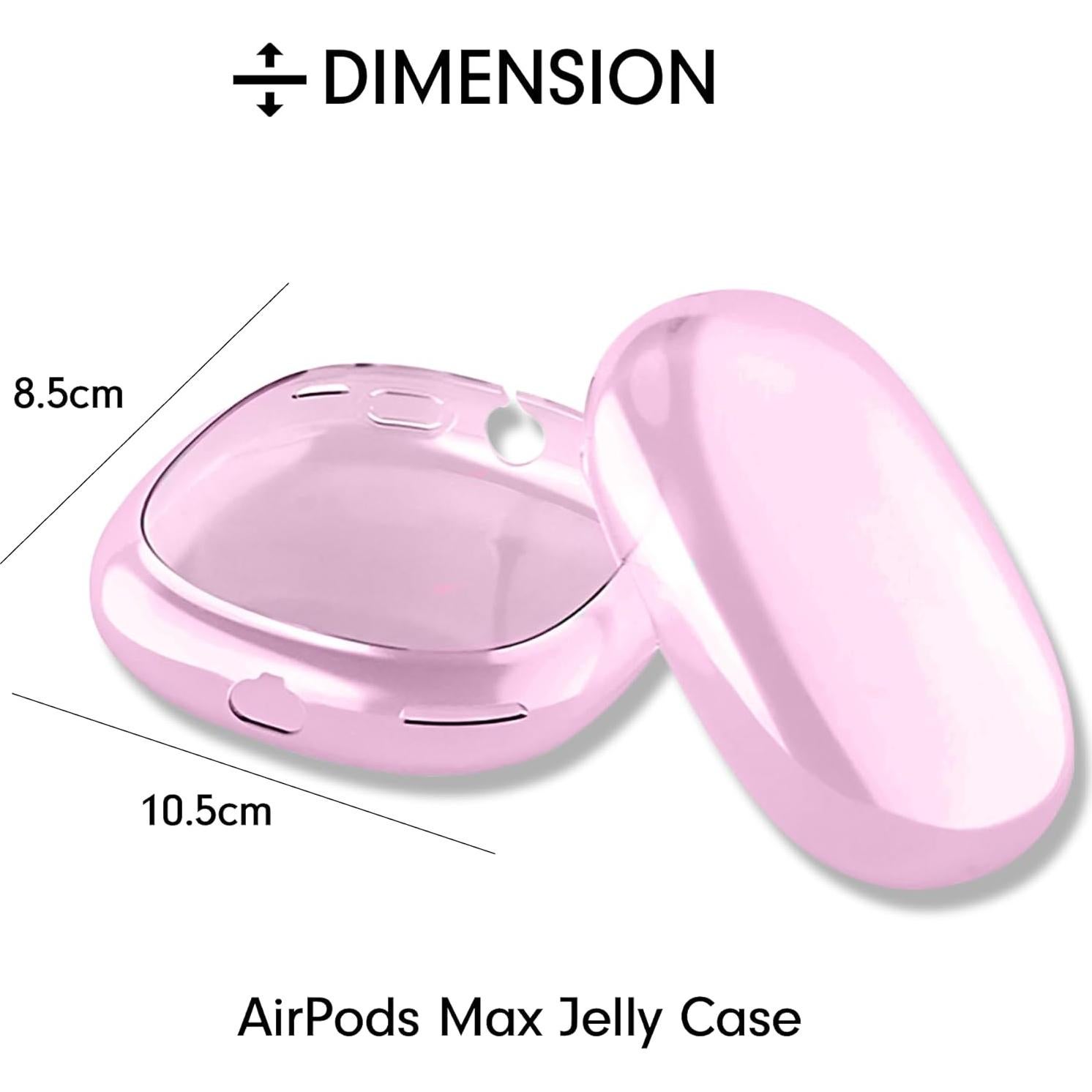 Funda Protectora Sonix Rosa Jelly para AirPods Max - Resistente