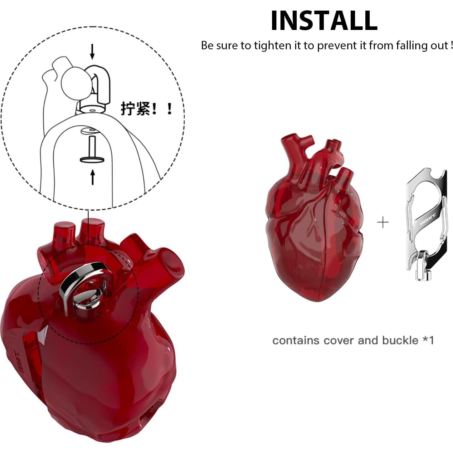 Funda Protectora Silicona Líquida Corazón Rojo para AirPods Pro
