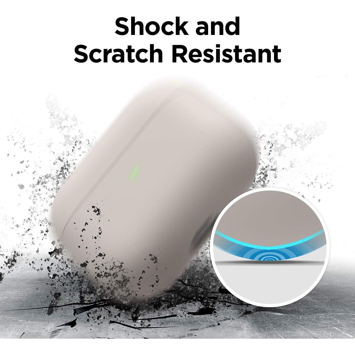 Funda de Silicona Líquida elago para AirPods Pro - Protección Triple