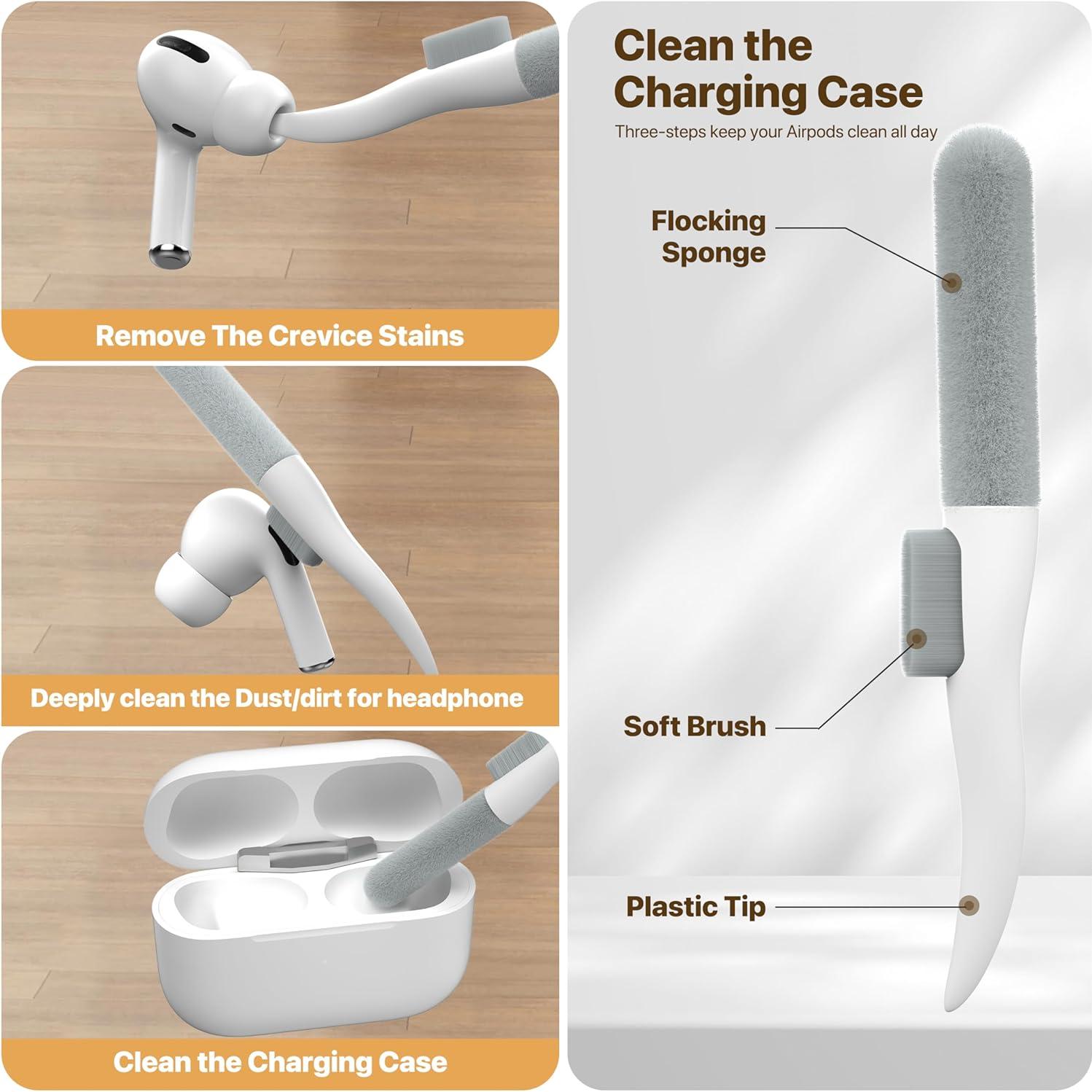 Funda Protectora Silicona Maxjoy para AirPods 4 - Dinosaurio