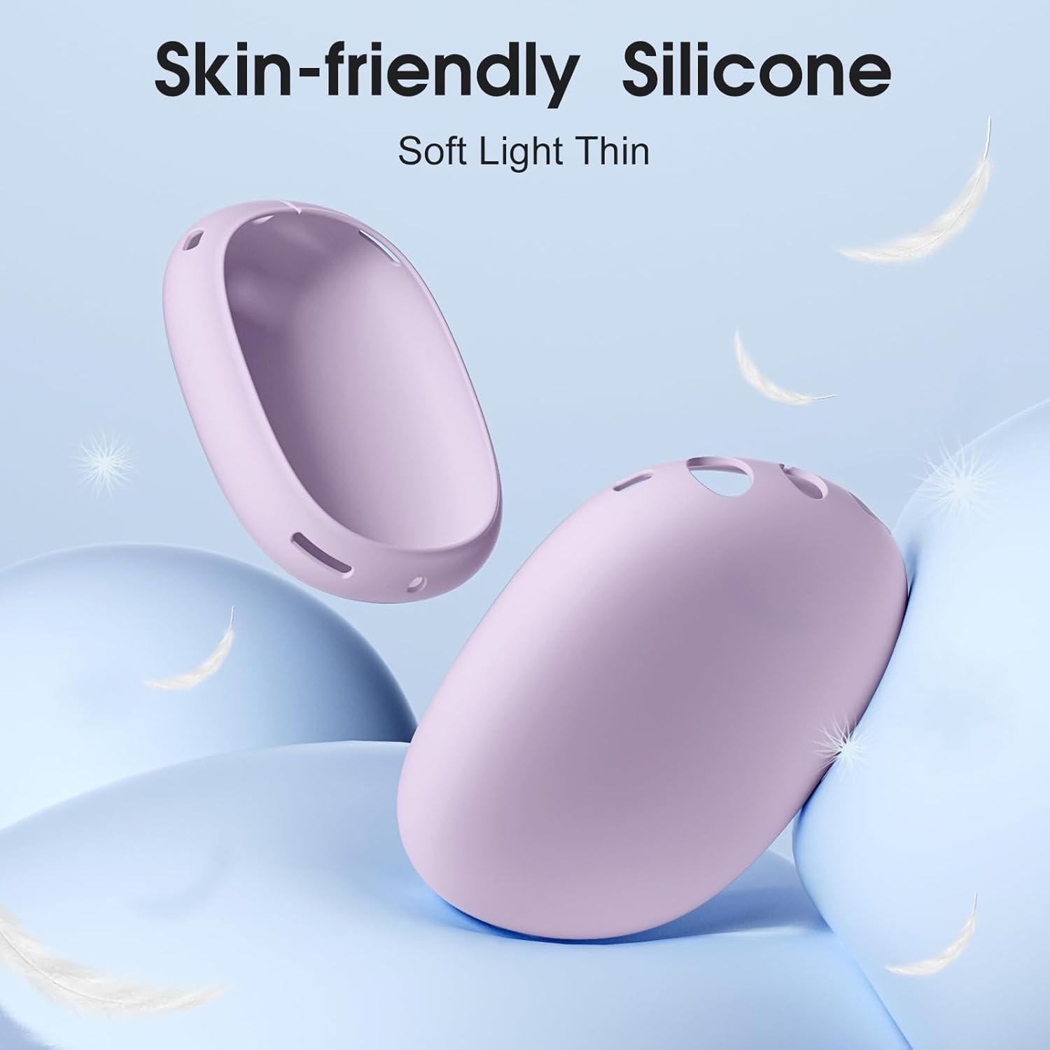 Funda de Silicona para Auriculares AirPods Max - Lavanda