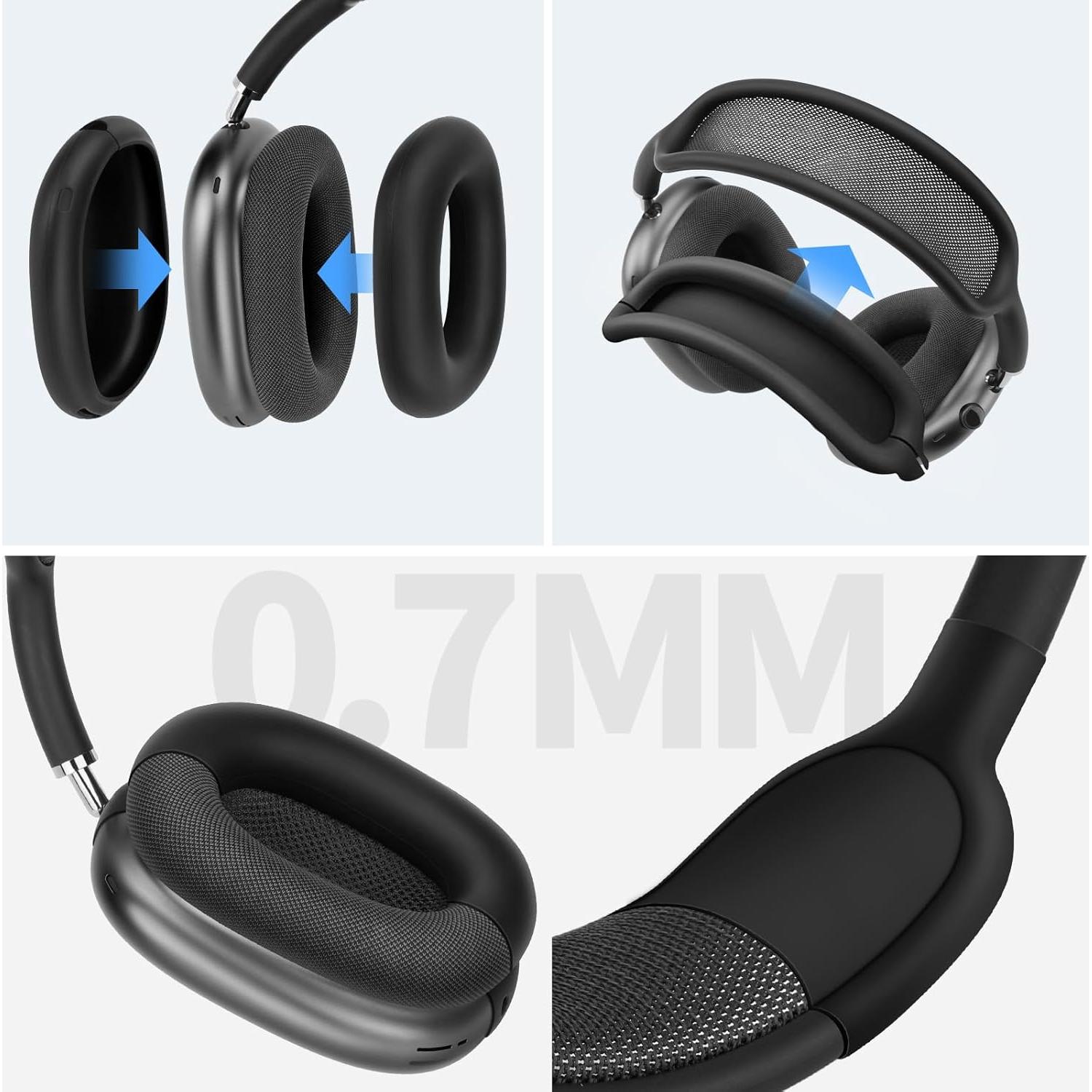 Funda Inteligente Yinke para AirPods Max con Cubiertas Silicona