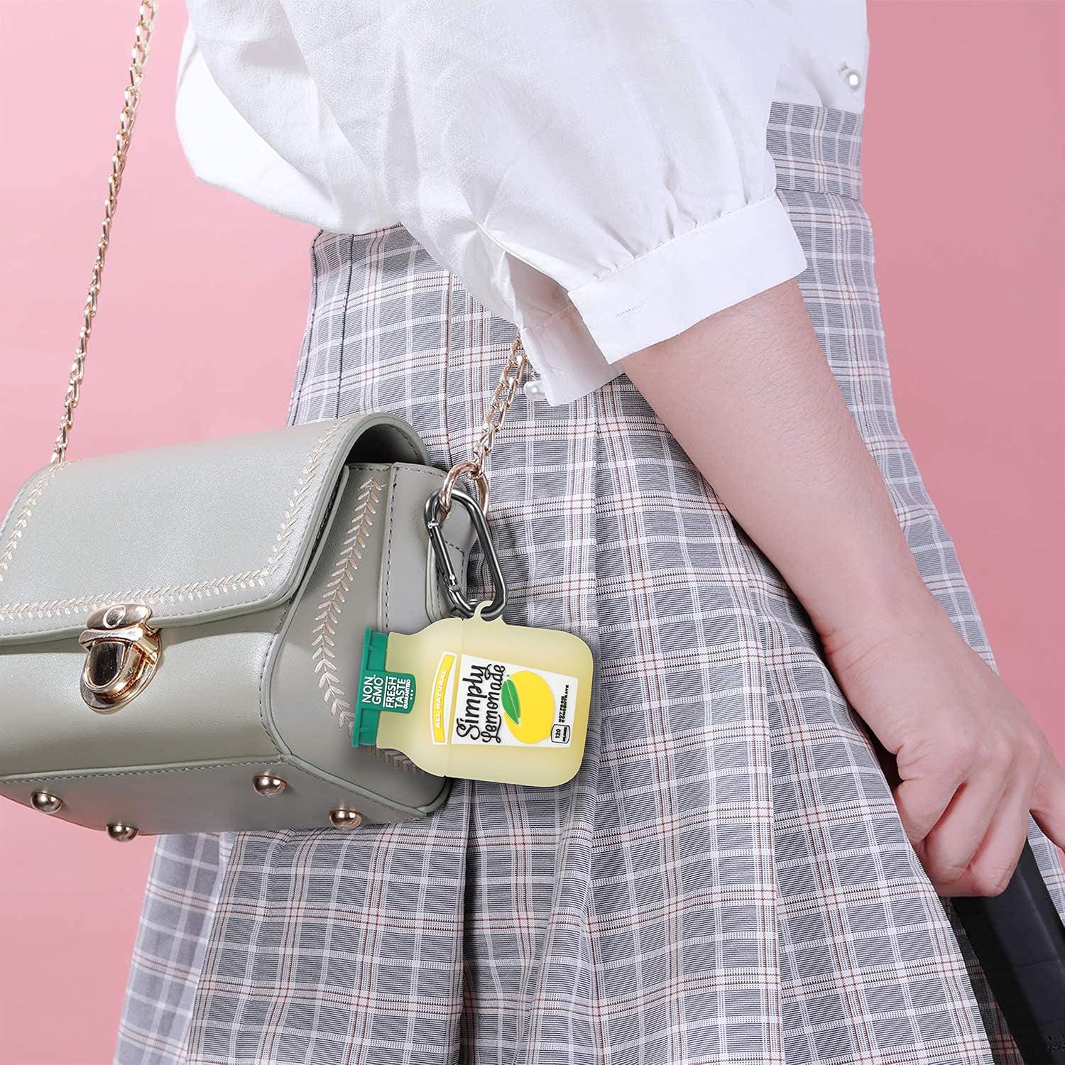 Funda de Silicona para AirPods 1/2 Oqplog Limón Amarillo 3D