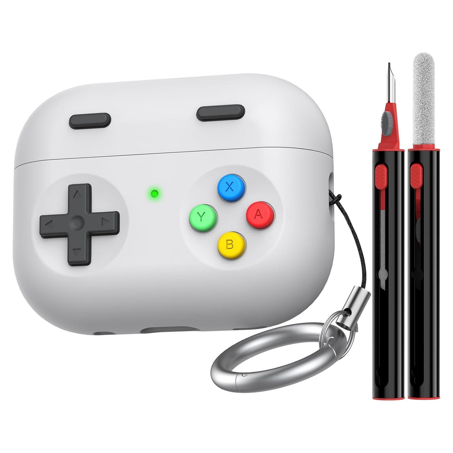 Funda de Silicona Delidigi para AirPods Pro 2 - Gris Claro