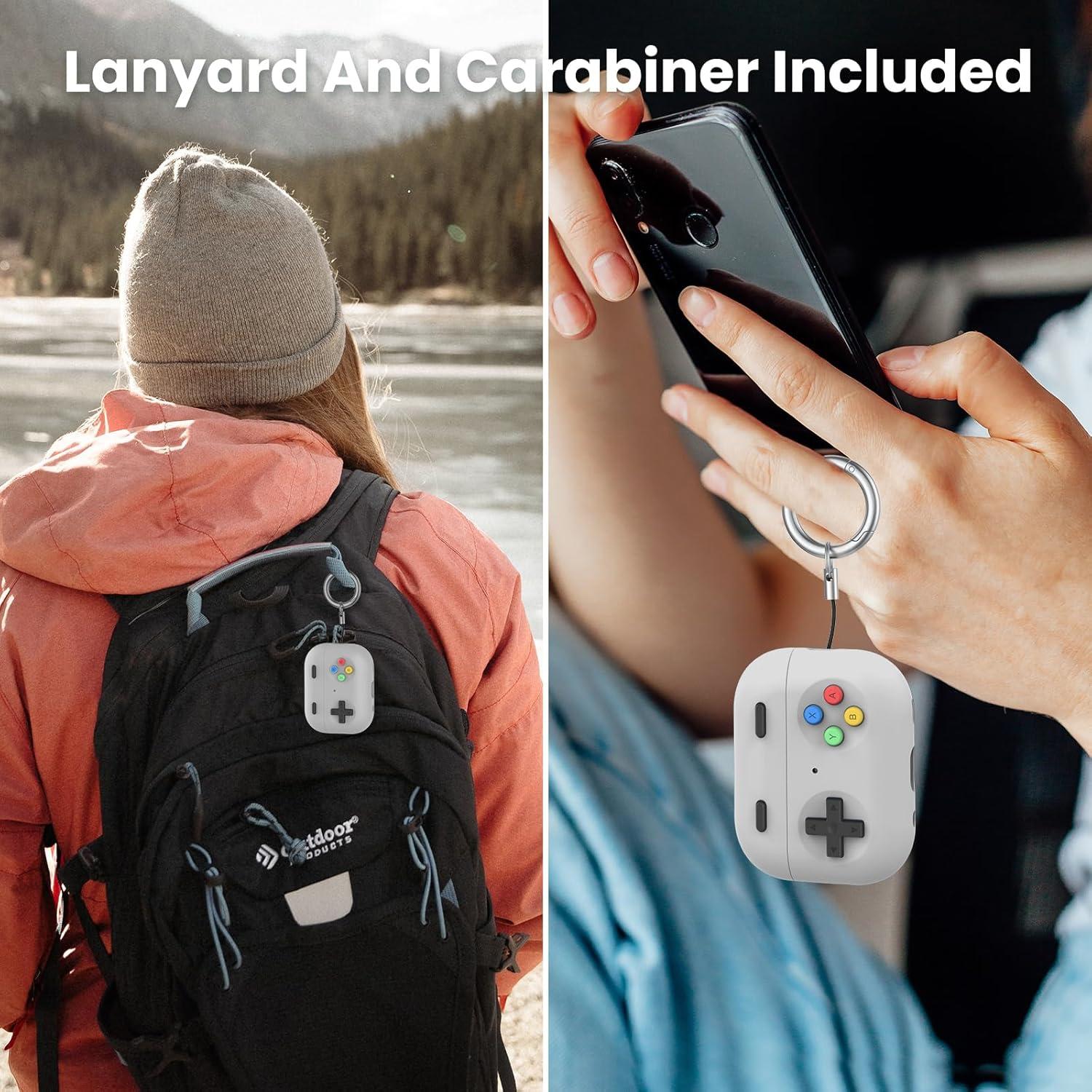 Funda de Silicona Delidigi para AirPods Pro 2 - Gris Claro