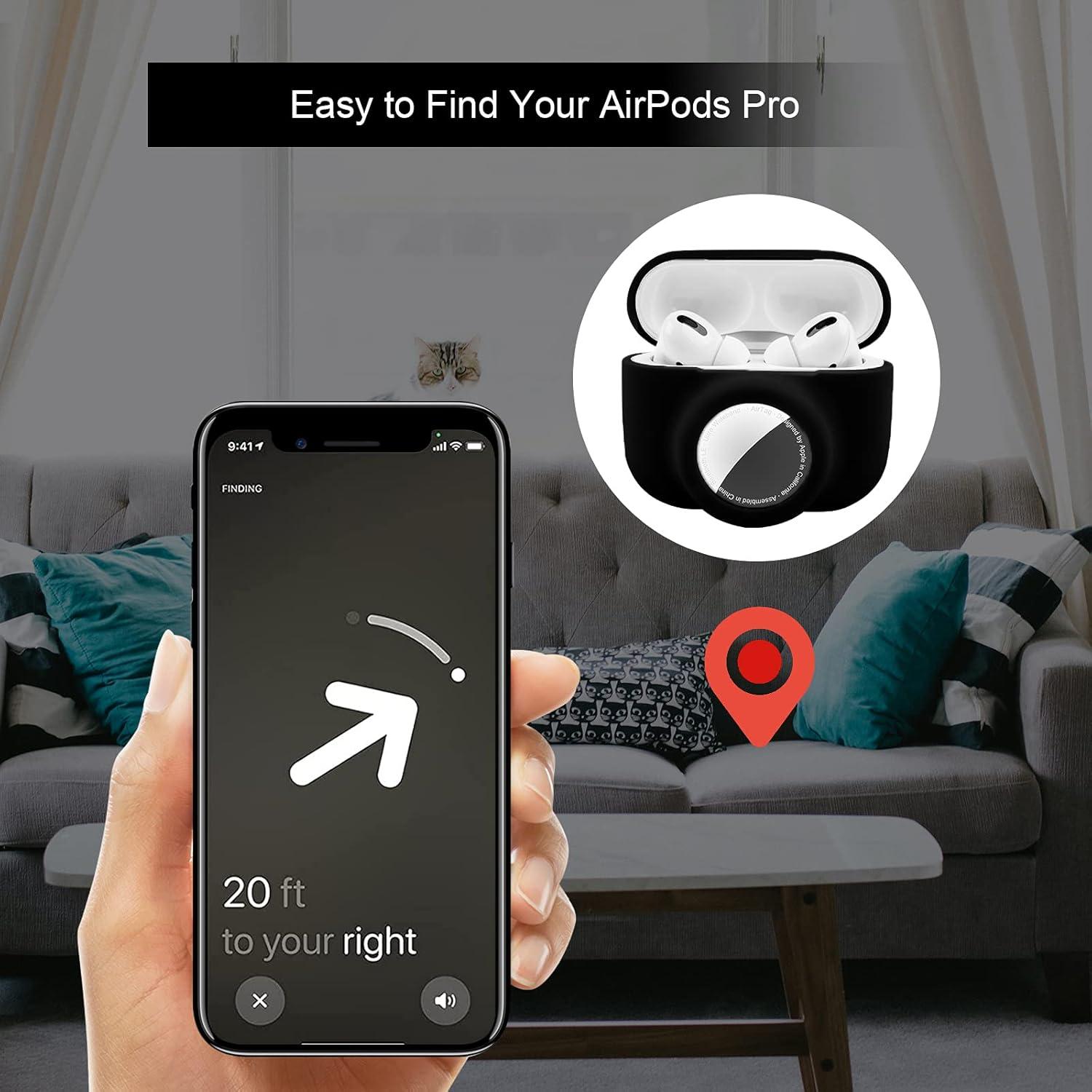 Funda Protectora 2 en 1 Enspito para AirPods Pro y AirTag