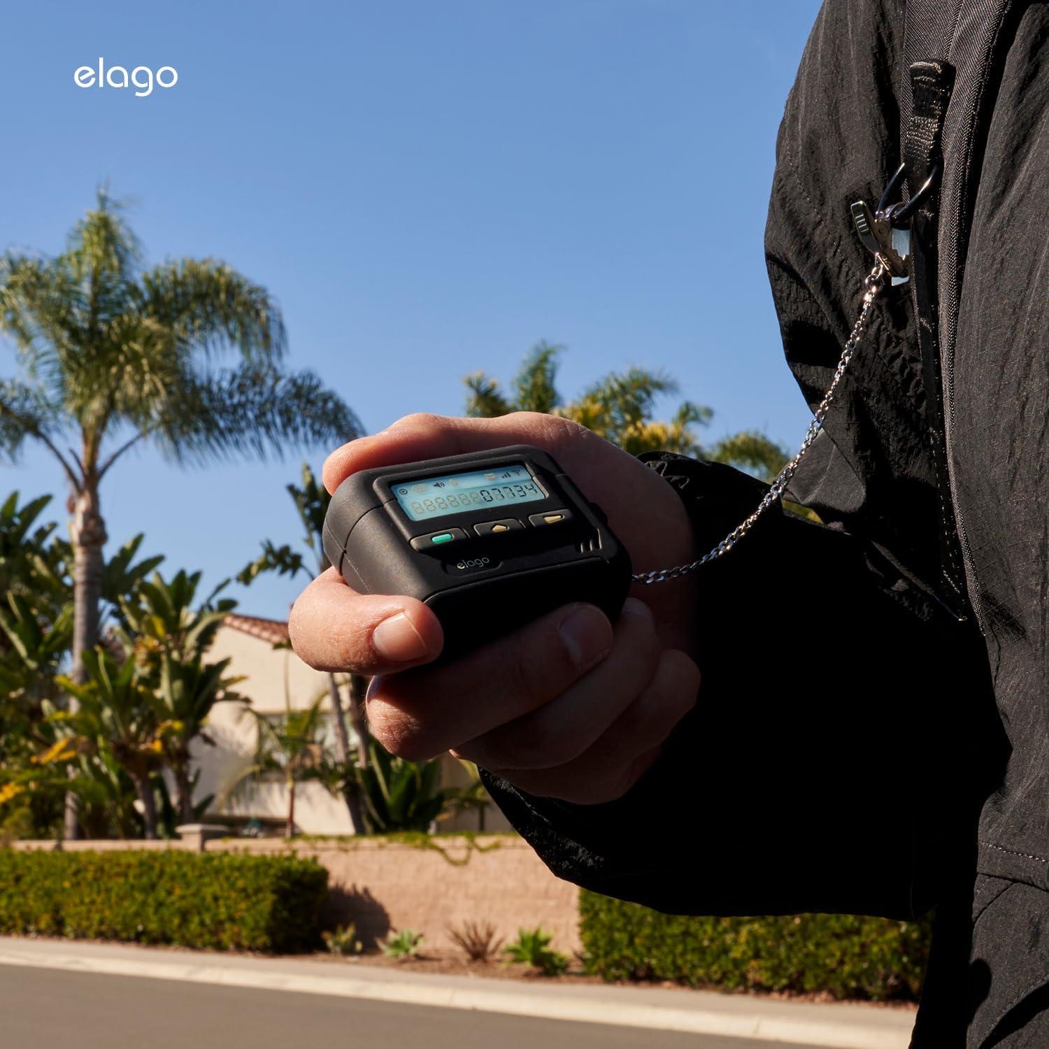 Funda de Silicona elago para AirPods 4 - Resistente a Golpes - Blanco