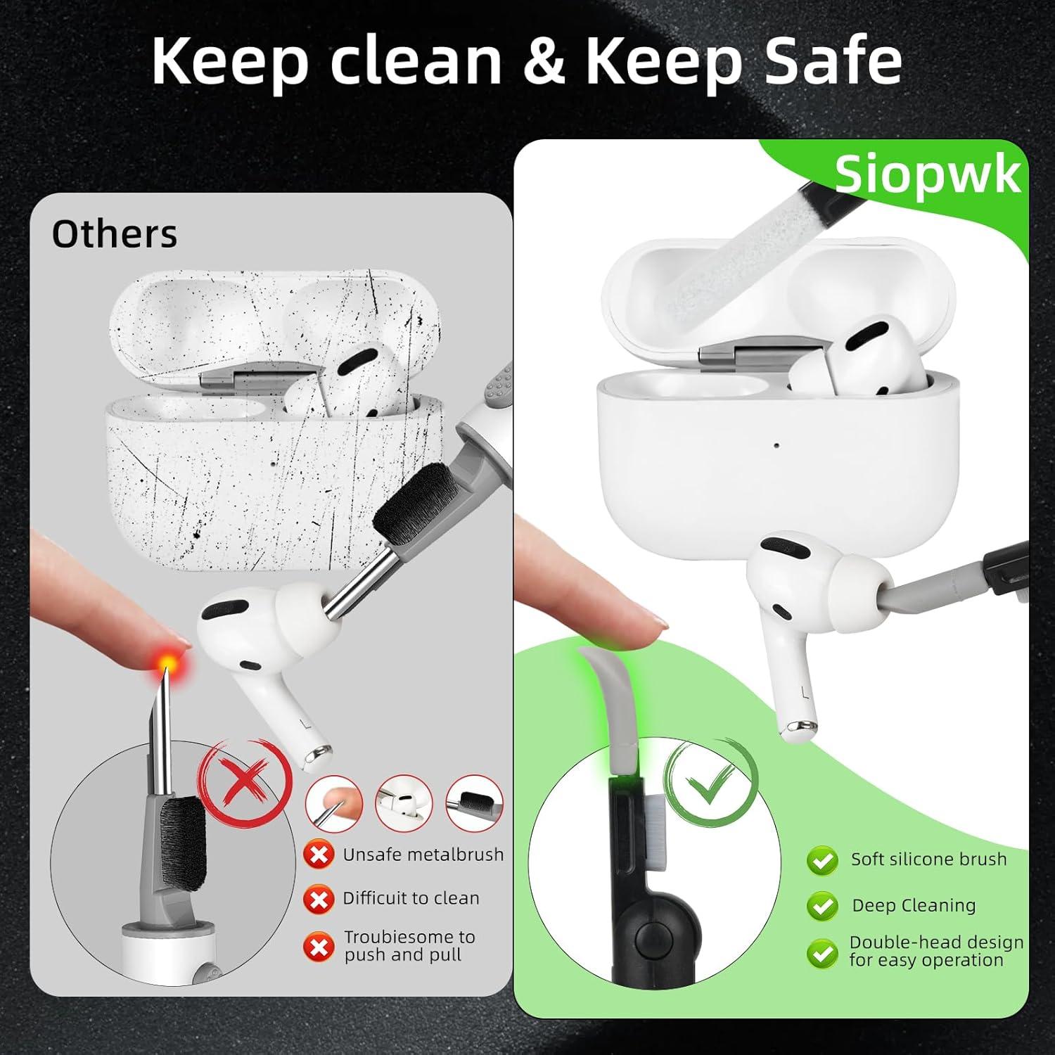 Funda Luminosa Silicona para AirPods Pro 1/2 - Siopwk