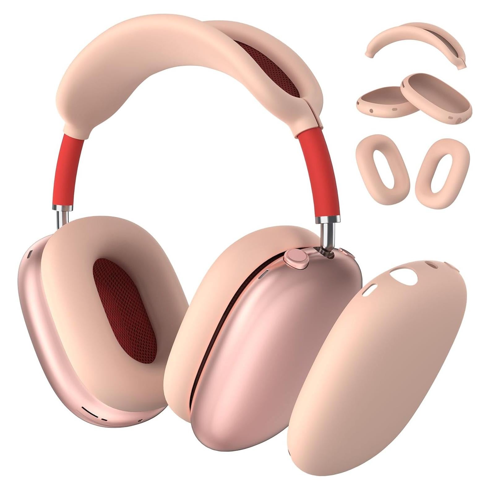 Funda de Silicona Meliya para Auriculares AirPods Max Rosa