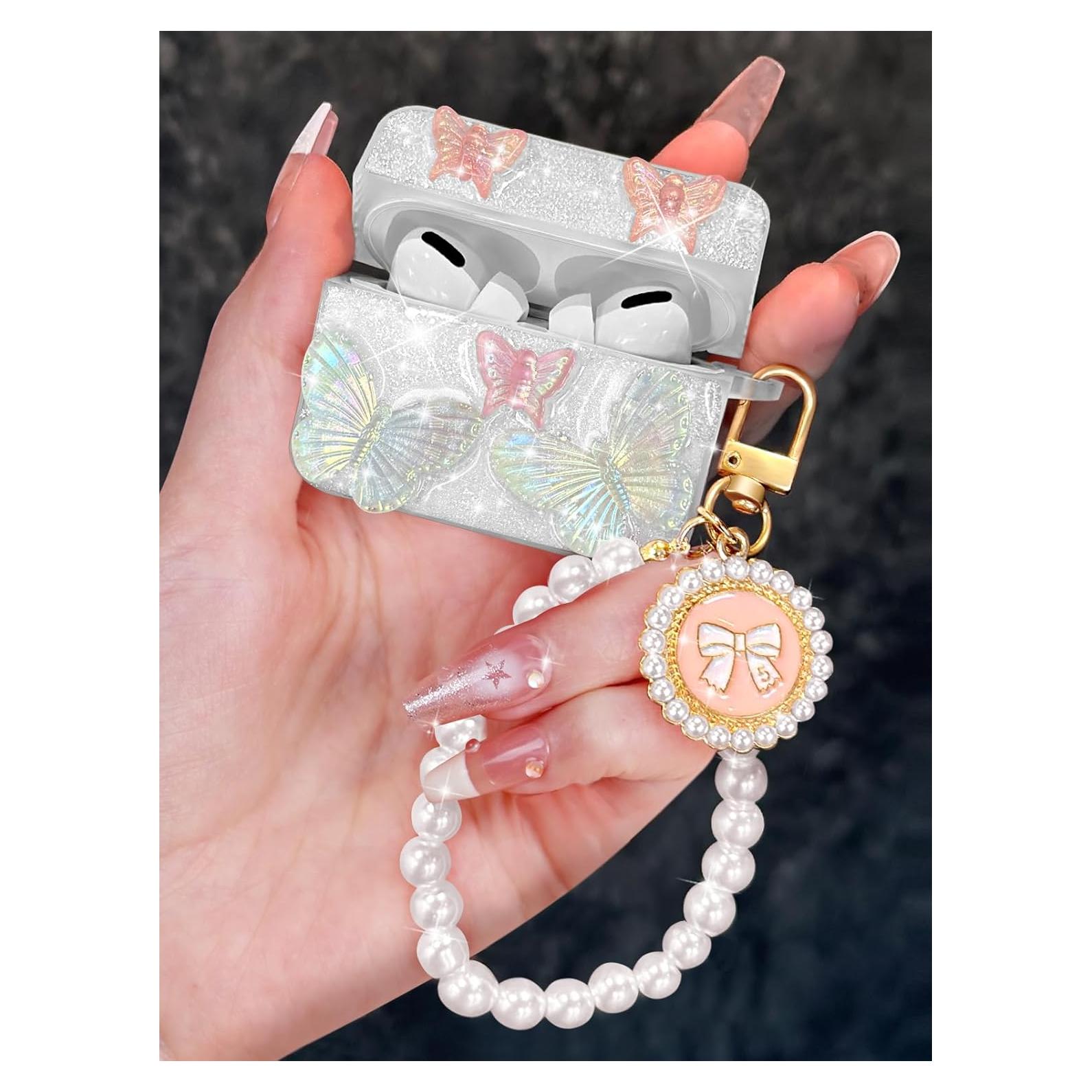 Funda Silicona Boaretiu para AirPods Pro 1/2 - Diseño Mariposa