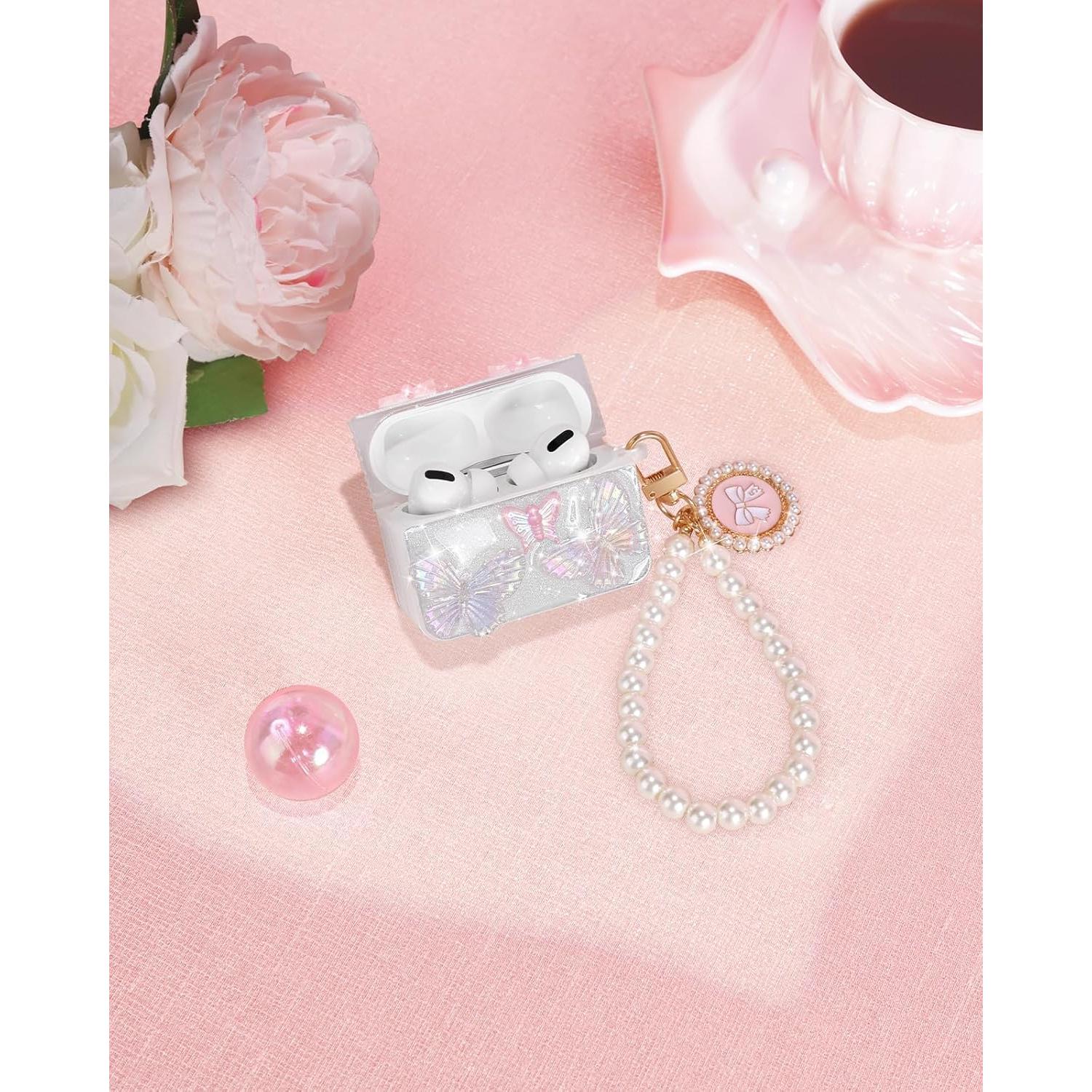 Funda Silicona Boaretiu para AirPods Pro 1/2 - Diseño Mariposa