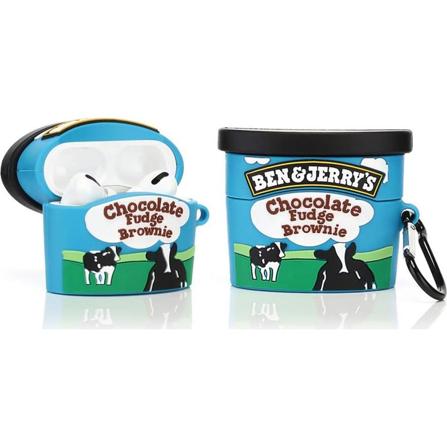 Funda de Silicona XMBYGY para AirPods Pro 1/2 + Kit Limpiador