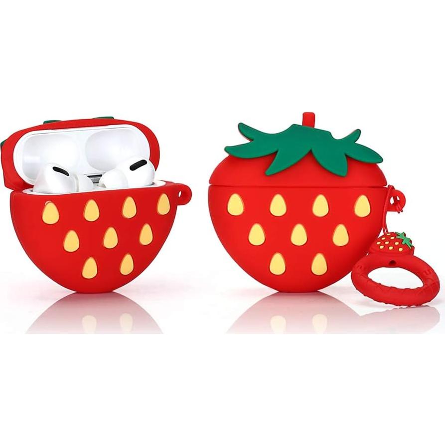 Funda de Silicona XMBYGY para AirPods Pro 1/2 + Kit Limpiador