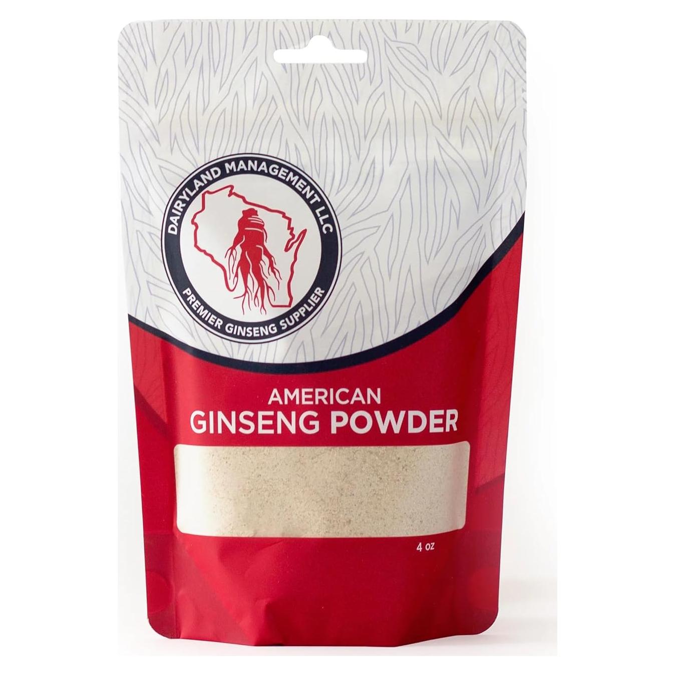 Polvo de Ginseng Americano Dairyland 113.4 g - Sin OGM, Sin Gluten