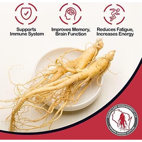 Polvo de Ginseng Americano Dairyland 113.4 g - Sin OGM, Sin Gluten