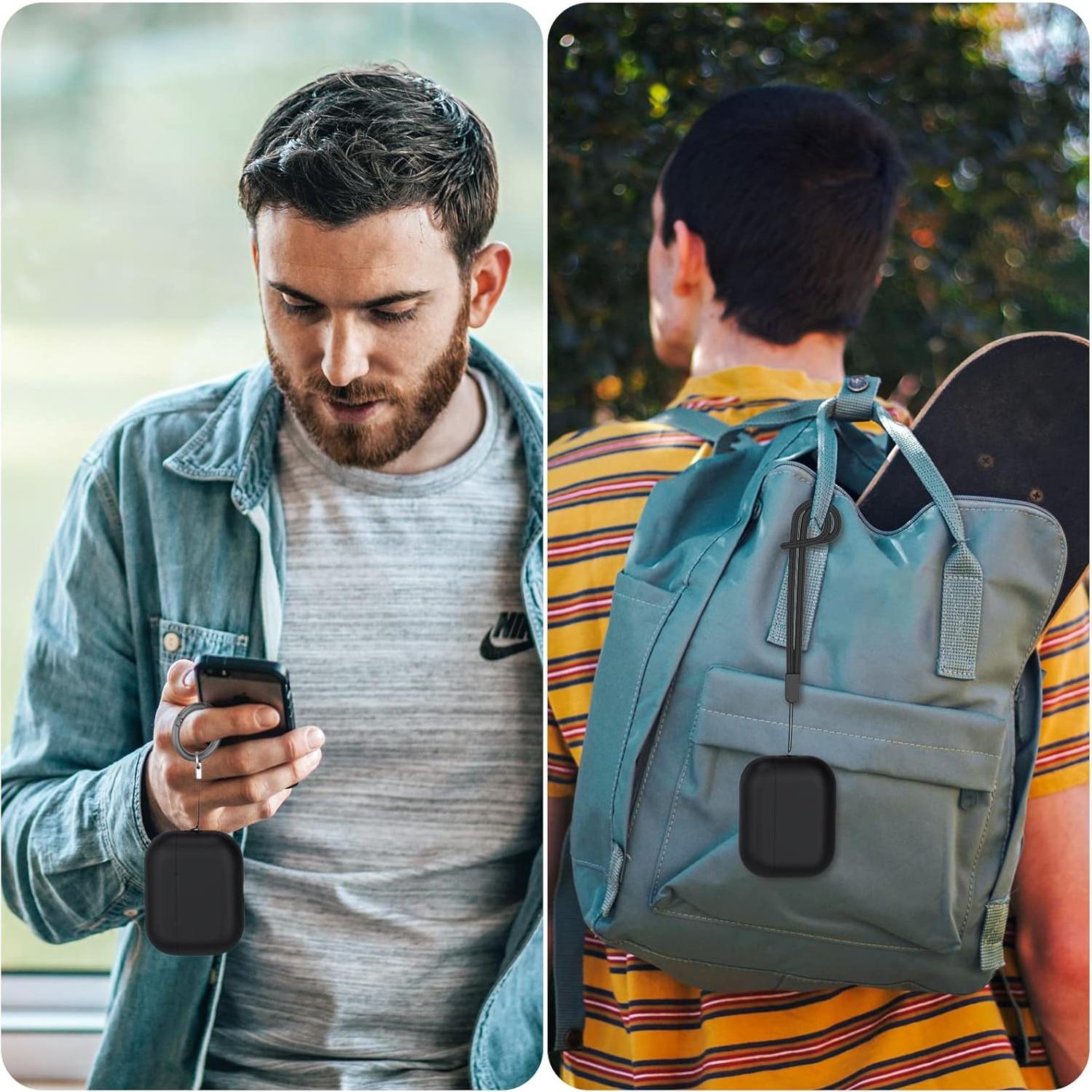 Funda de Silicona NIUTRENDZ para AirPods Pro 2 2022 - Negro