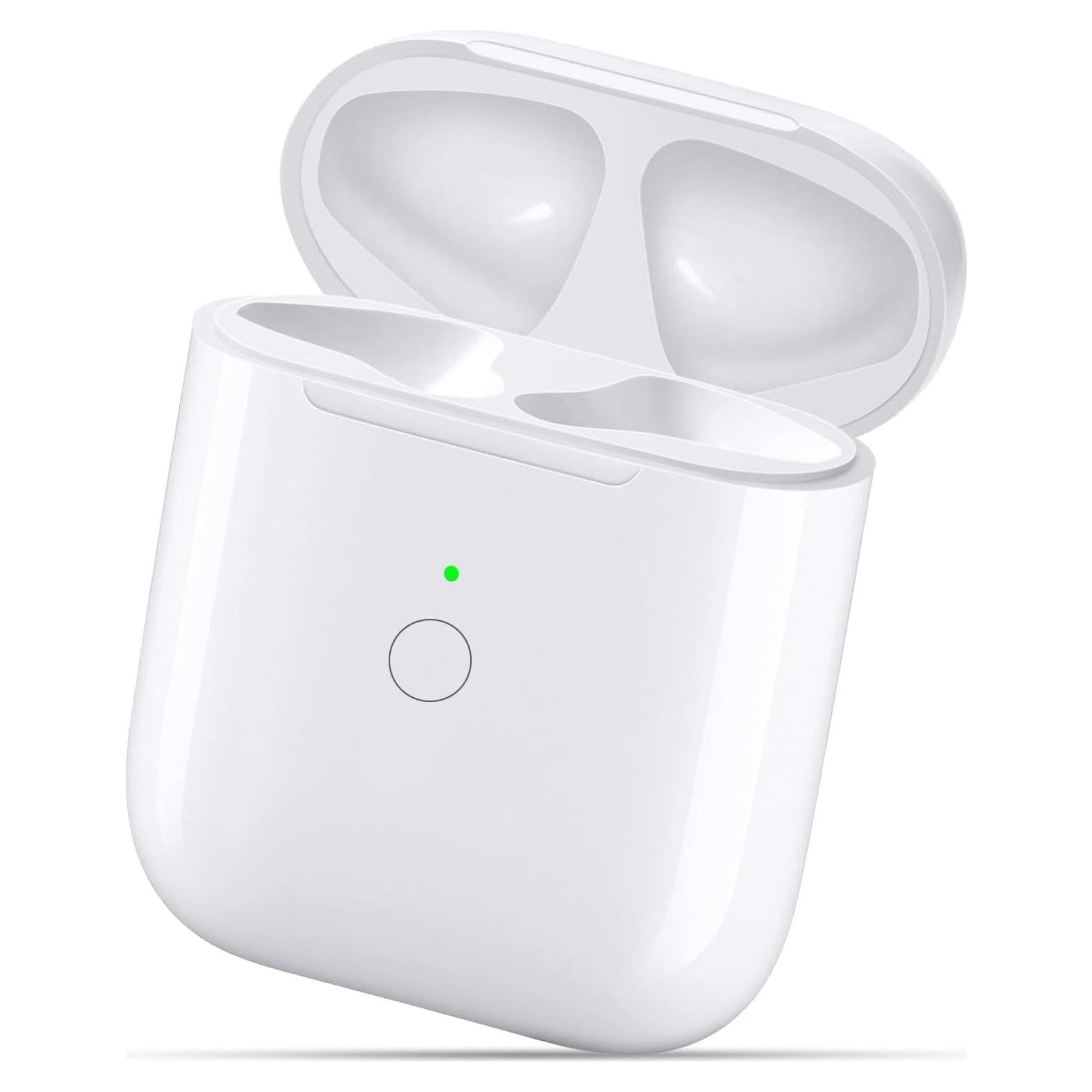 Funda de Carga Inalámbrica Upqiany para AirPods 1 y 2, 450 mAh